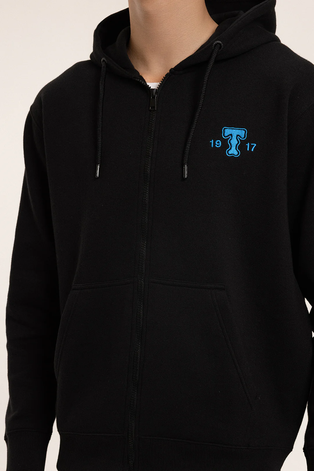 Graphic Zipper Hoodie - 5014 - Image 5