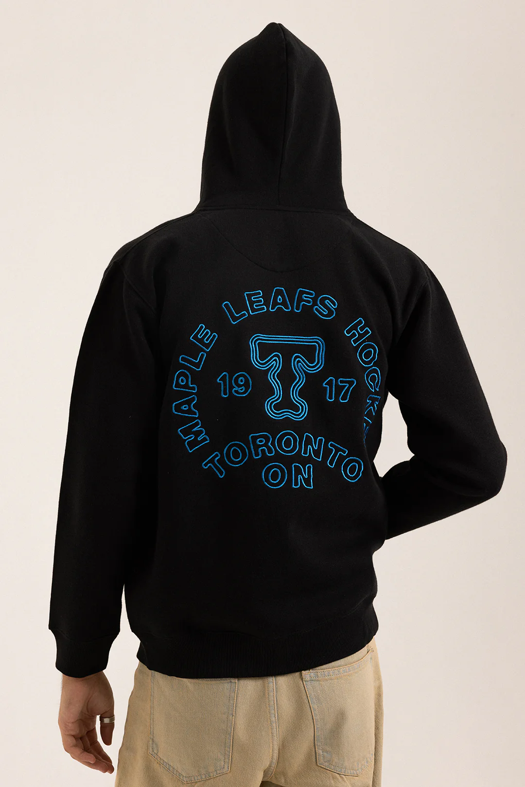 Graphic Zipper Hoodie - 5014 - Image 9