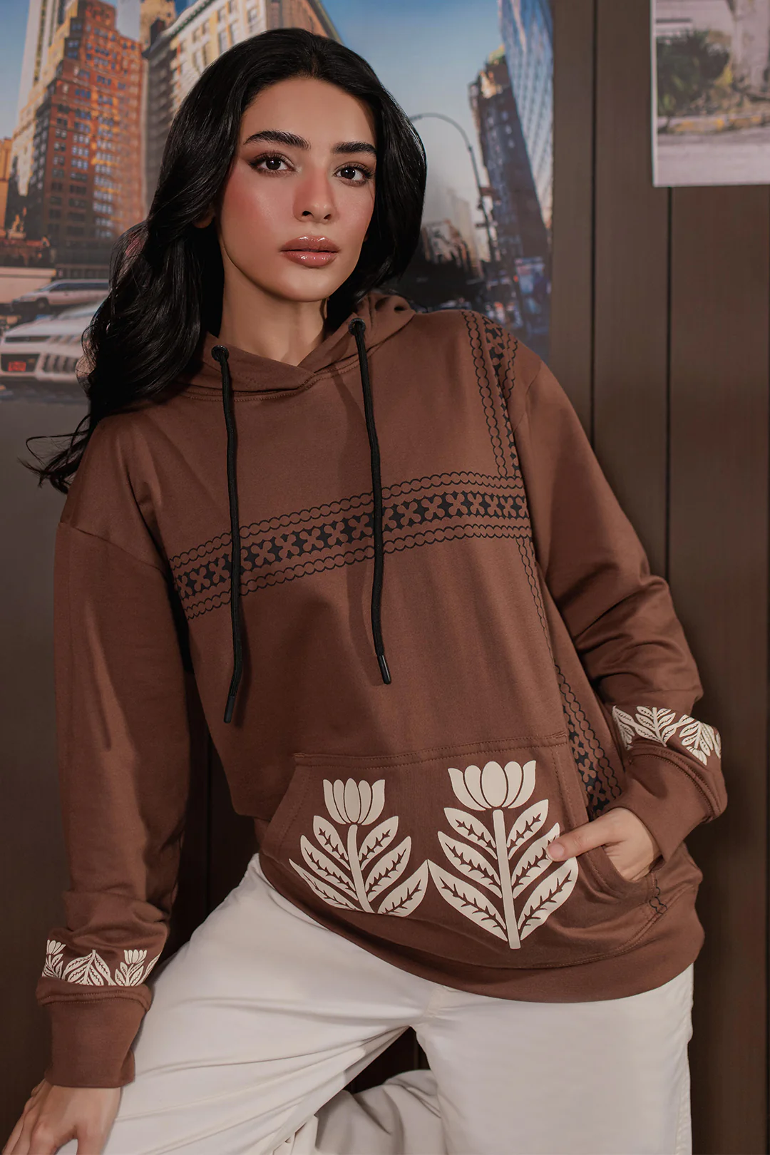 Graphic Hoodie - 4006 - Image 7
