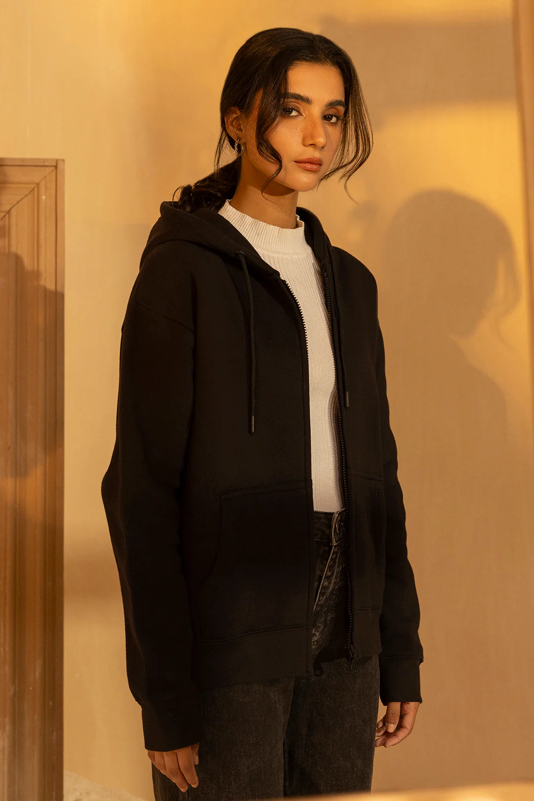 Zipper Hoodie - 5002 - Image 2