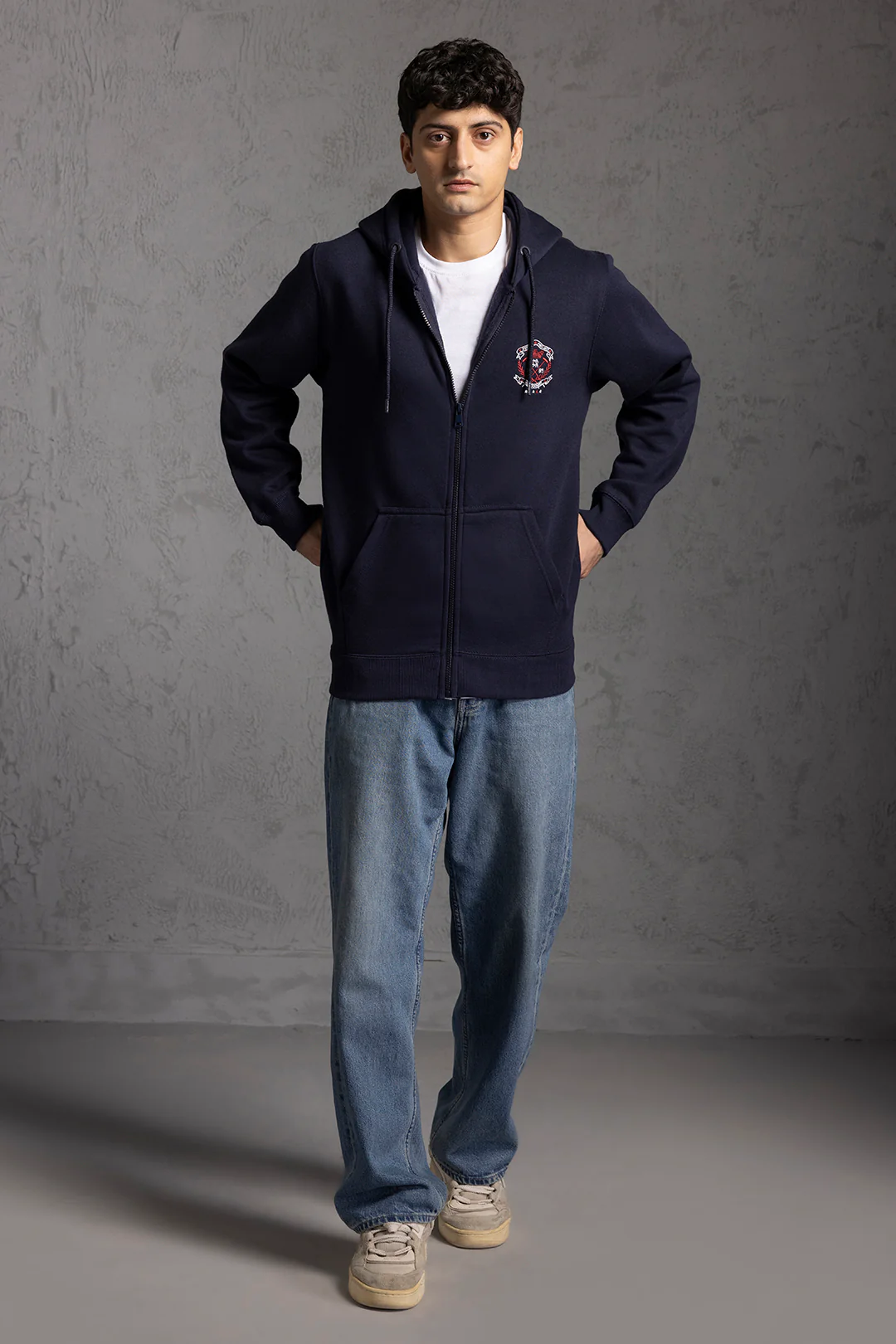 Graphic Zipper Hoodies - 5016