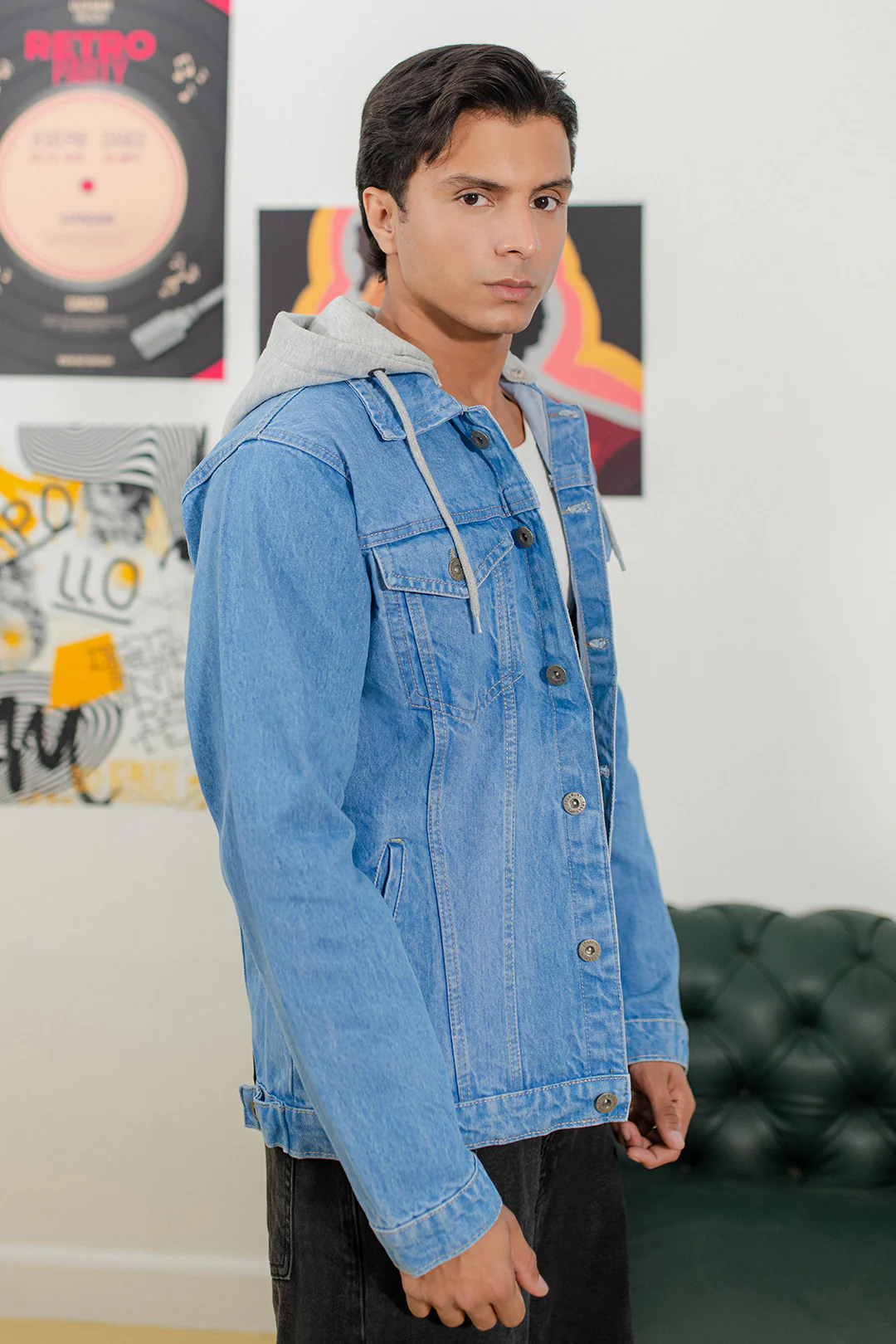 Denim Jacket - 5002 - Image 3