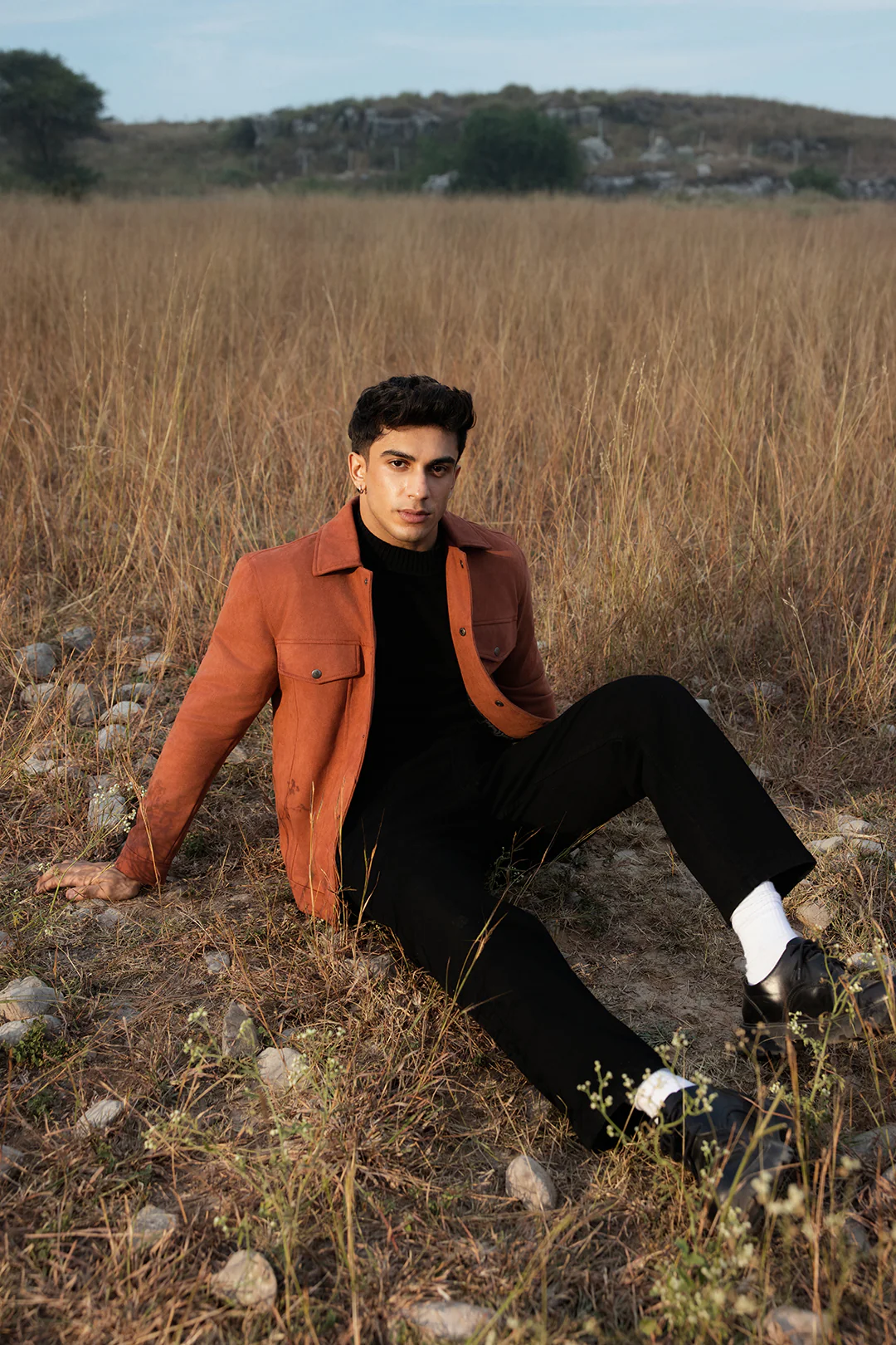 Faux Suede Jacket - 5007 - Image 5