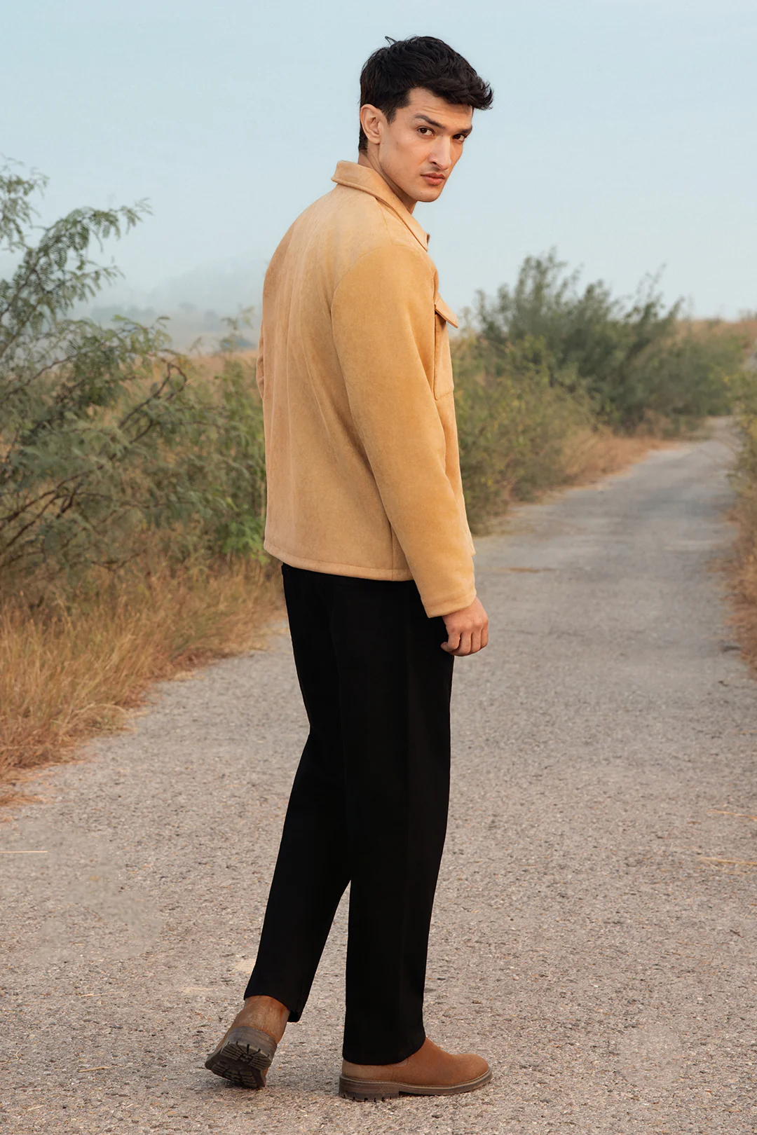 Faux Suede Jacket - 5008 - Image 10