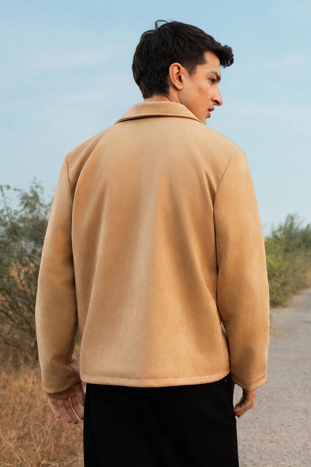Faux Suede Jacket - 5008 - Image 11