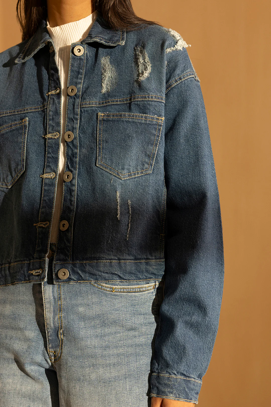 Denim Jacket - 5002 - Image 8