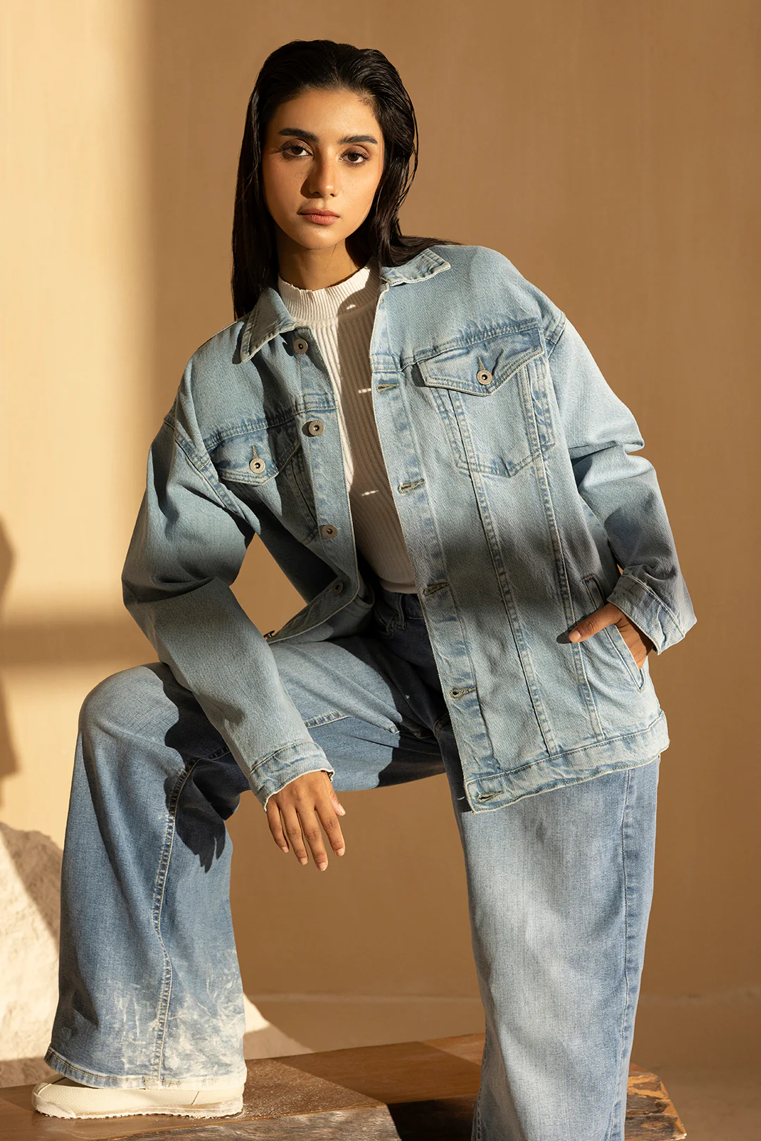 Denim Jacket - 5003 - Image 6
