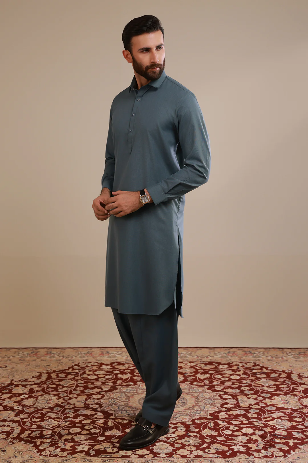 Jade Shalwar Kameez - 2601 - Image 4
