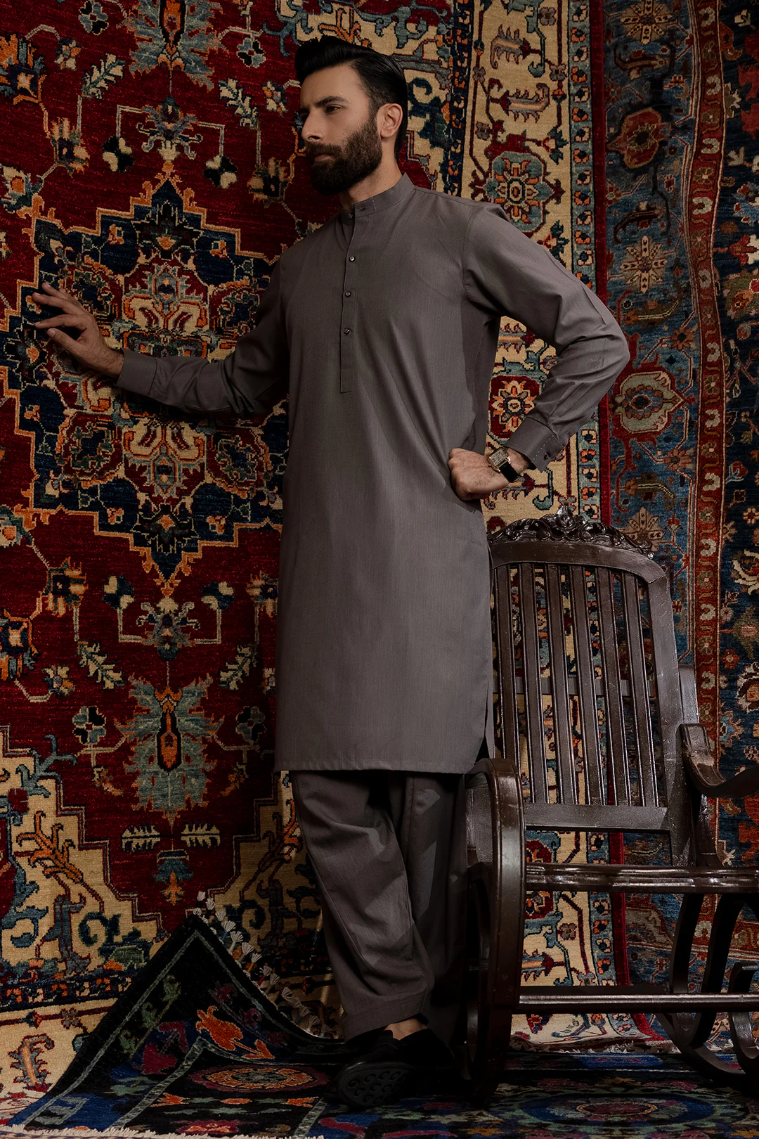 Jade Shalwar Kameez - 2605 - Image 5