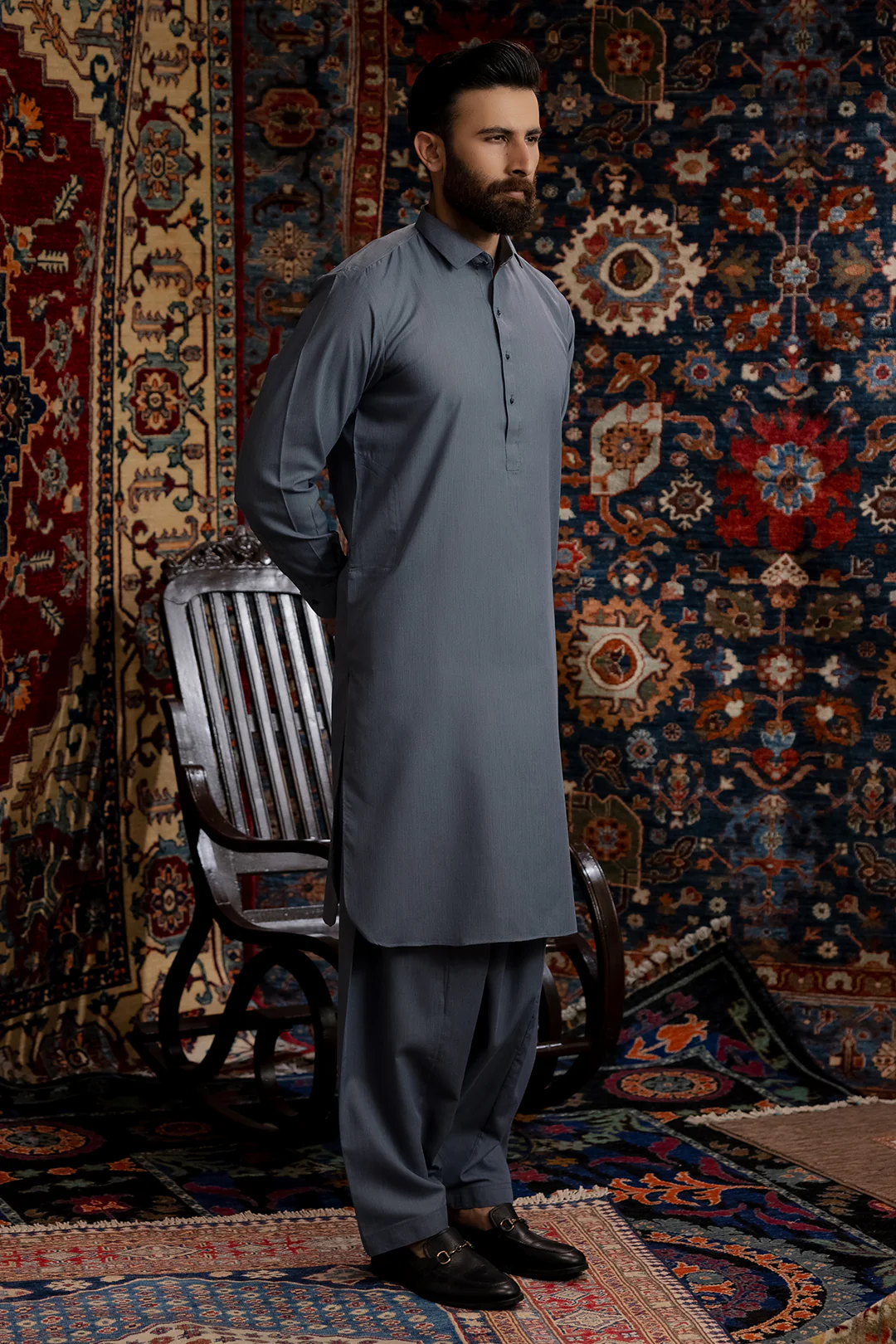 Jade Shalwar Kameez - 2603 - Image 6