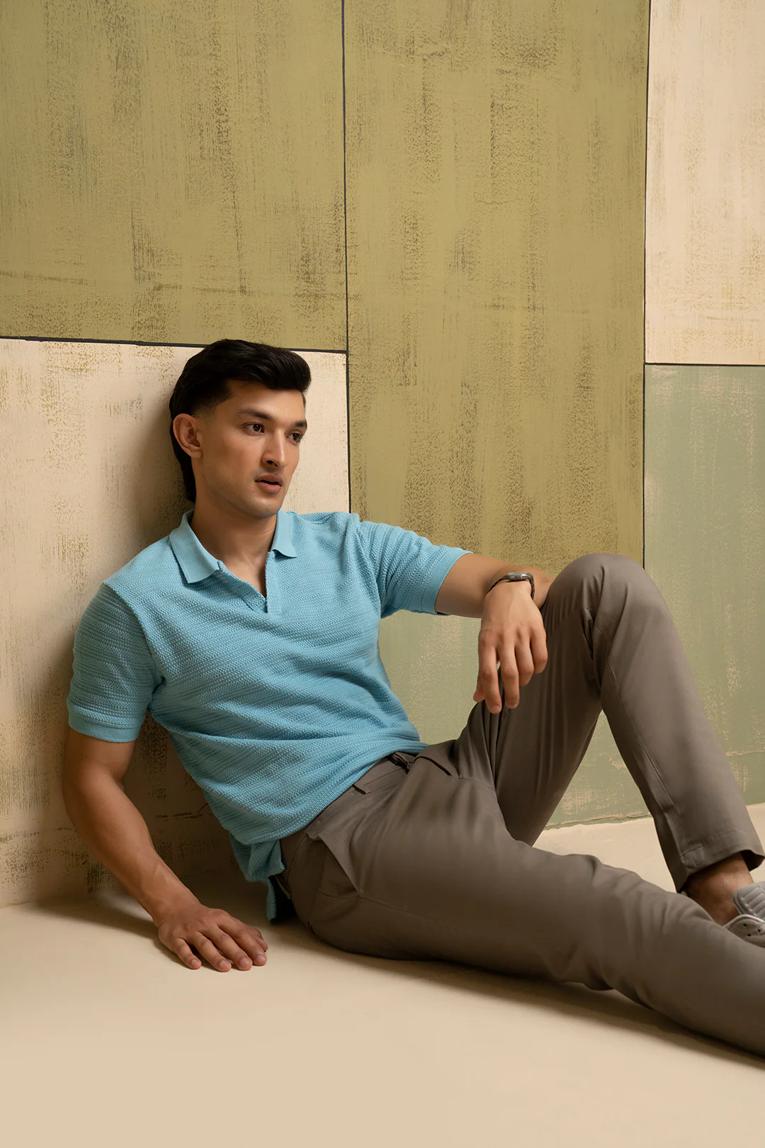 Textured Polo - 5005 - Image 5