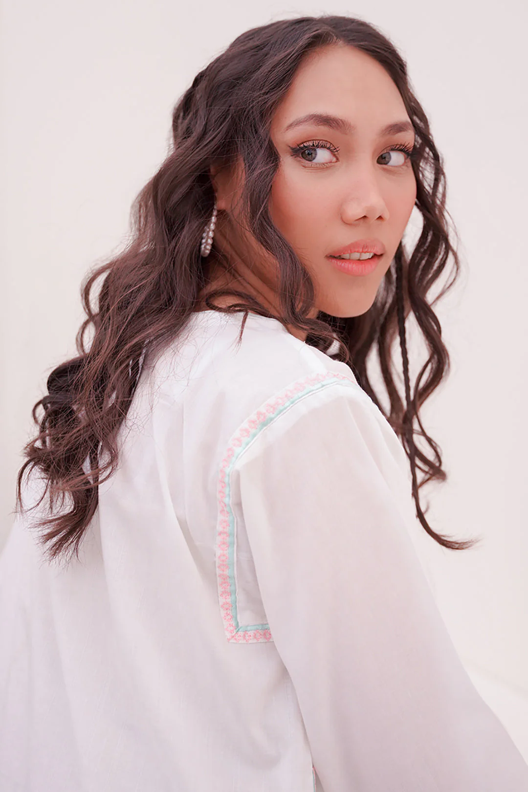 Embroidered Kurta - 0481 - Image 2