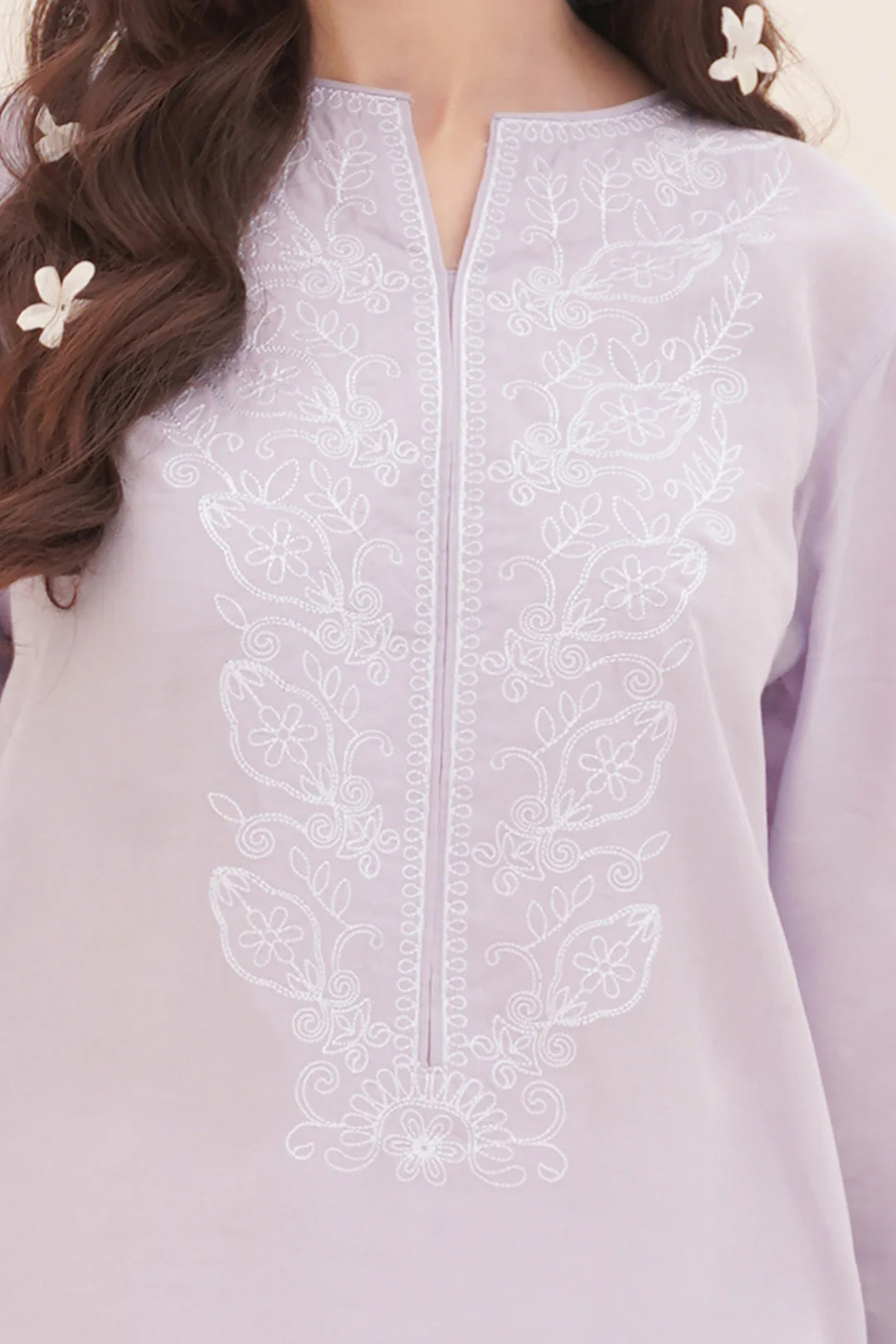 Embroidered Kurta - 0578 - Image 4
