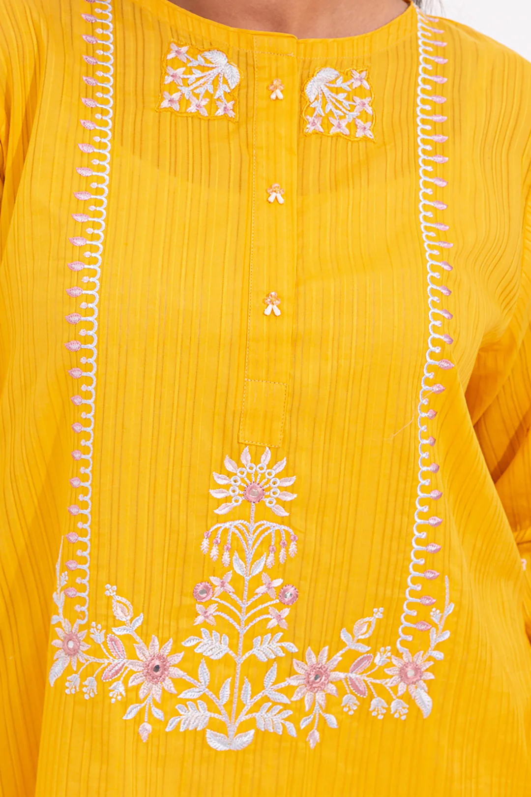 Embroidered Kurta - 0602 - Image 4