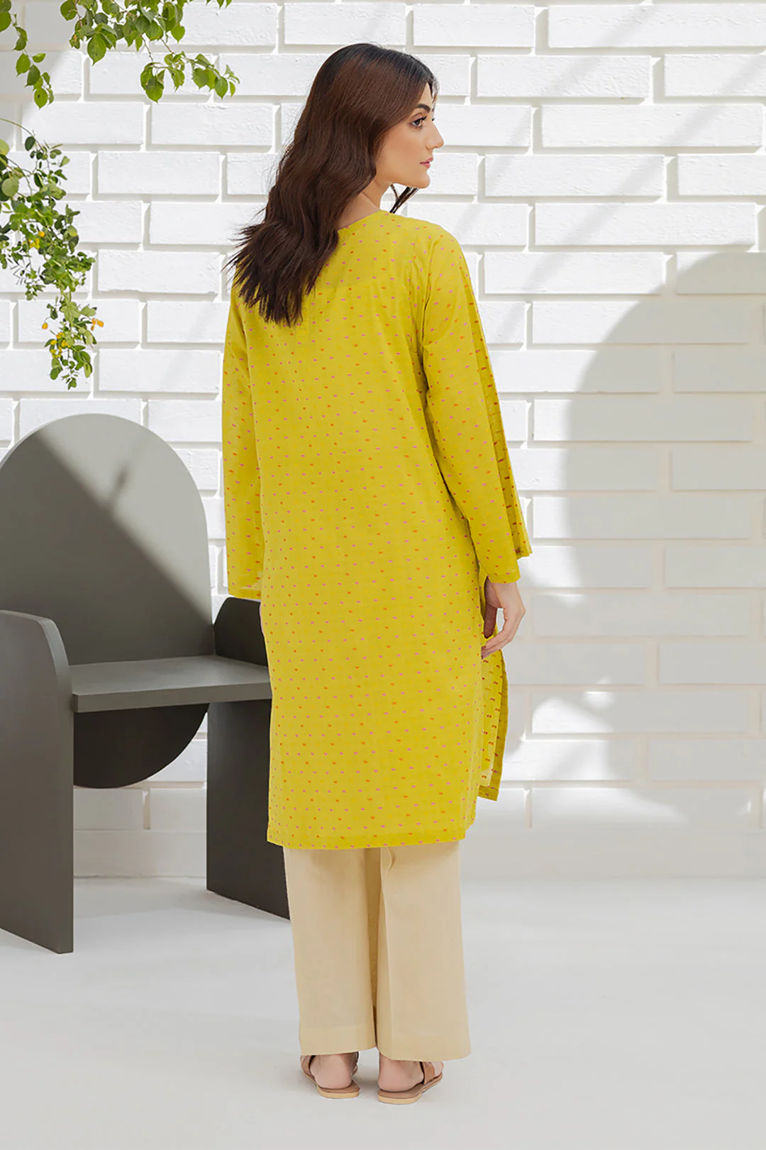 Embroidered Kurta - 1163 - Image 5
