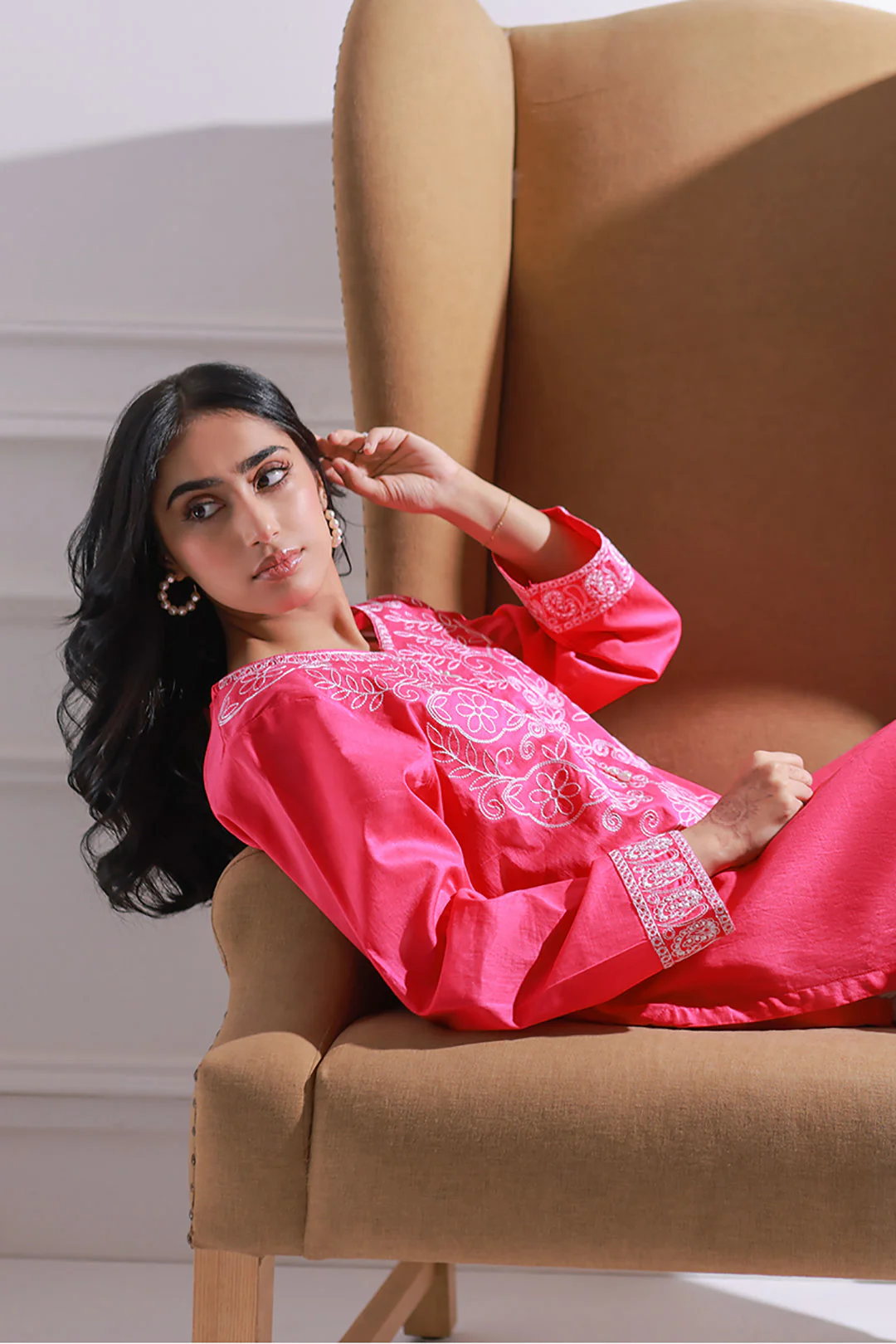 Embroidered Kurta - 1794 - Image 5