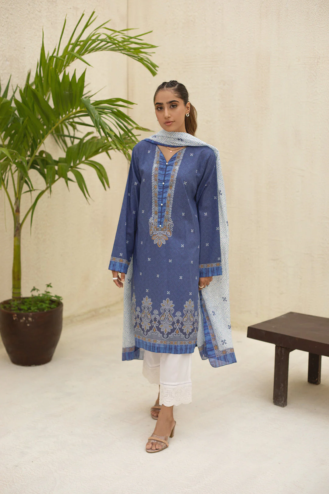 Kurta Dupatta - 0583 - Image 6