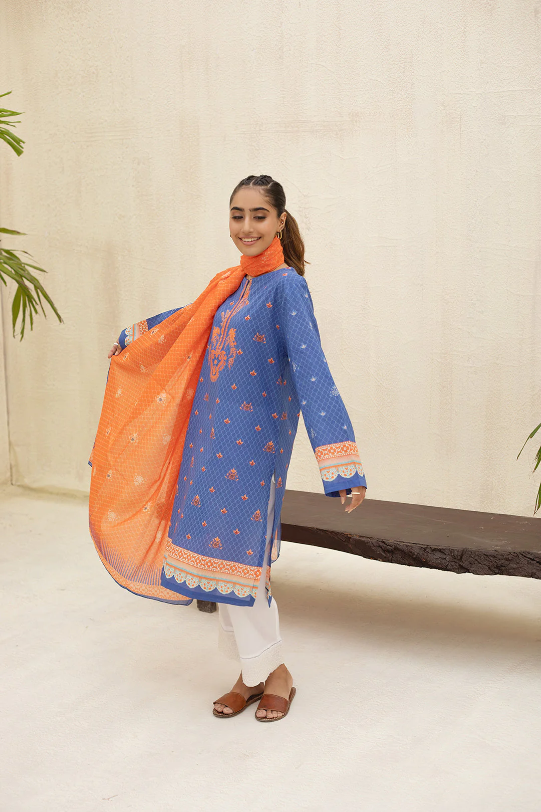 Kurta Dupatta - 0596 - Image 4