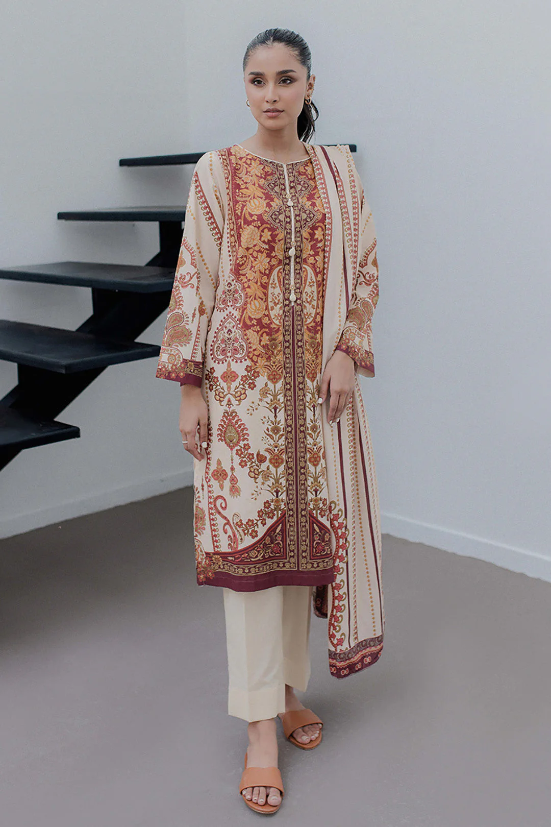 Kurta Dupatta - 1210 - Image 2