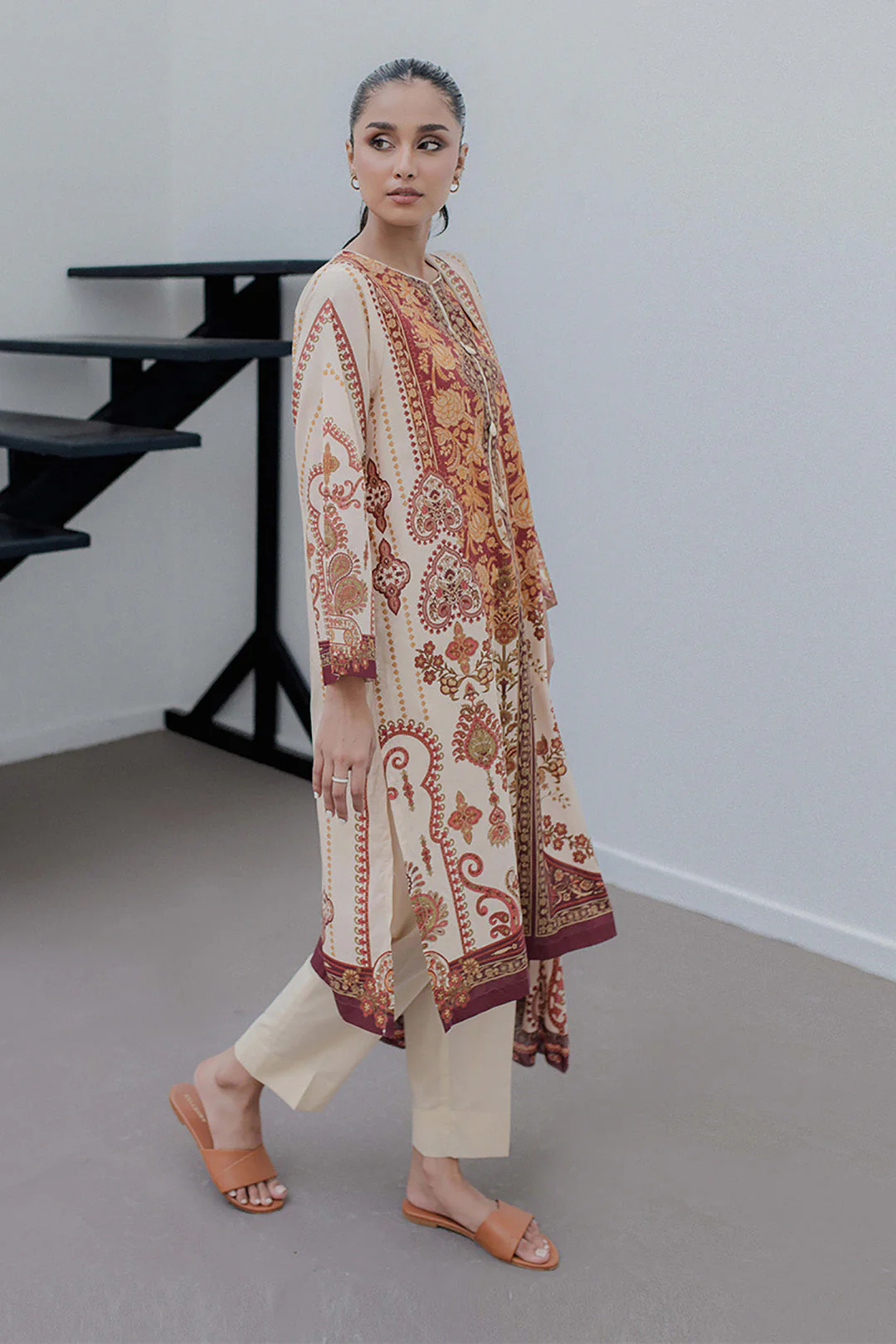 Kurta Dupatta - 1210 - Image 3