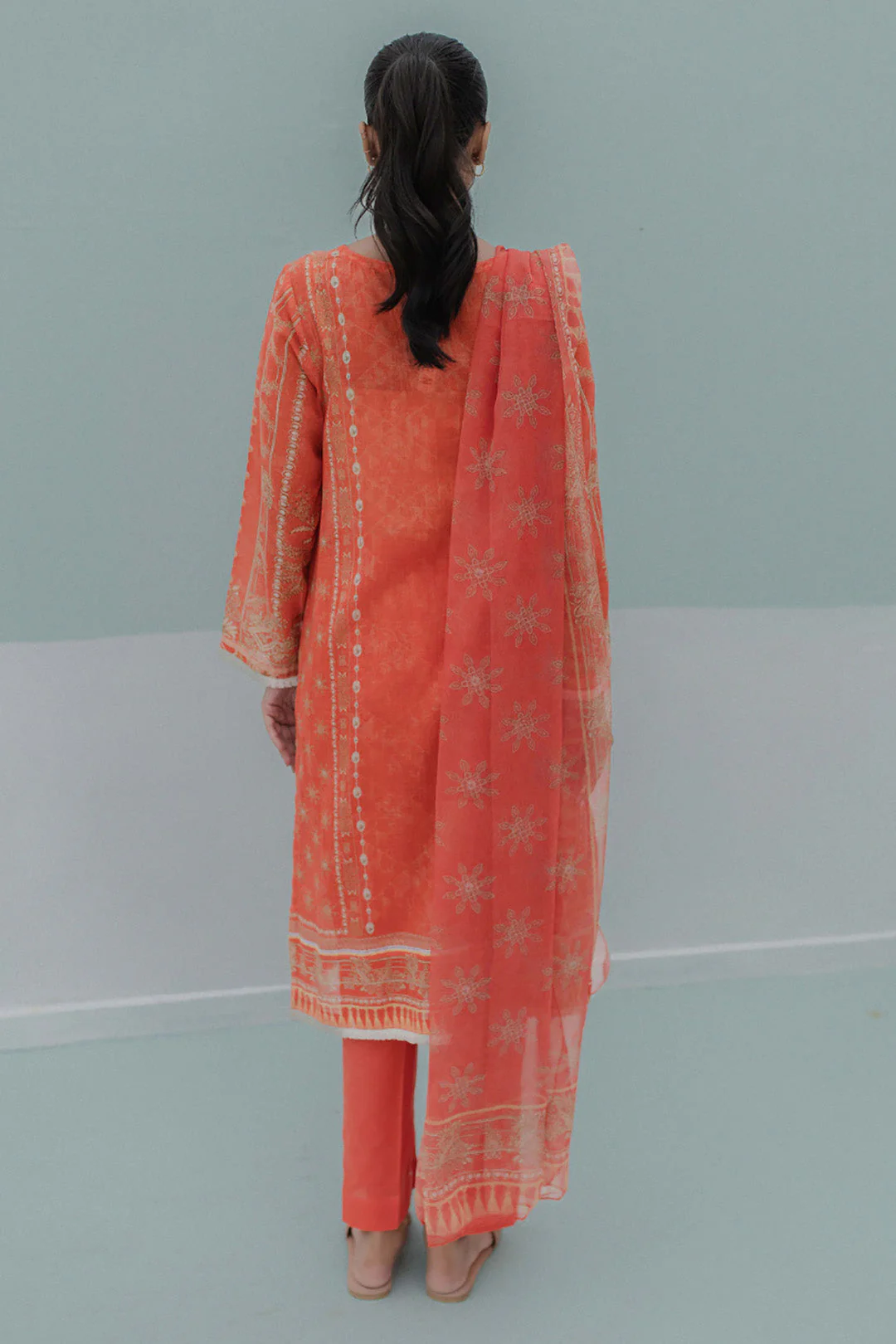 Kurta Dupatta Trouser - 1074 - Image 5