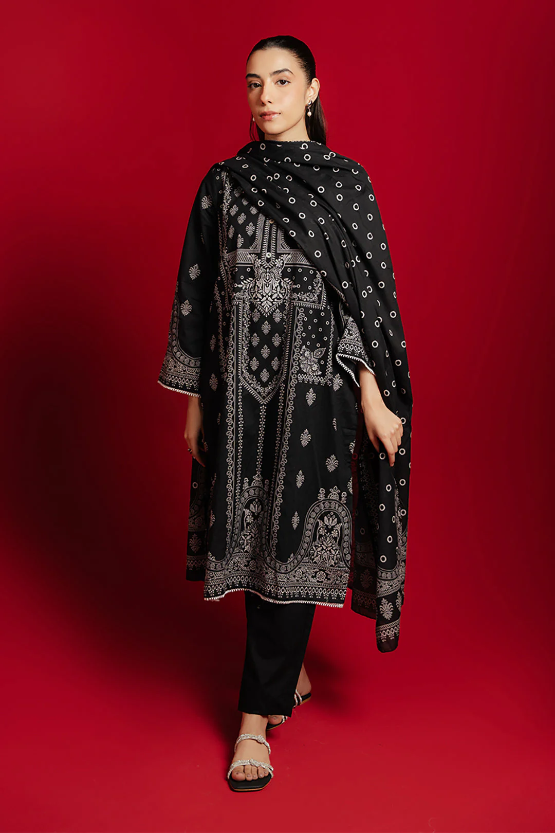 Kurta Dupatta Trouser - 1216 - Image 2