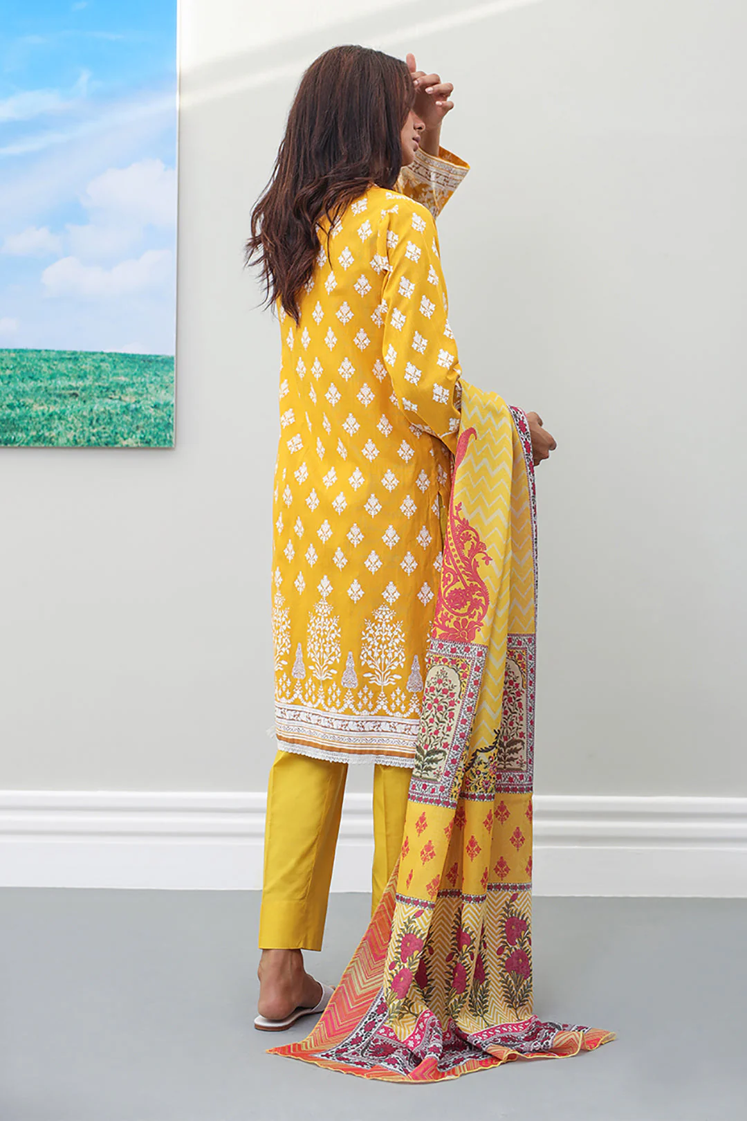 Kurta Dupatta Trouser - 1368 - Image 5
