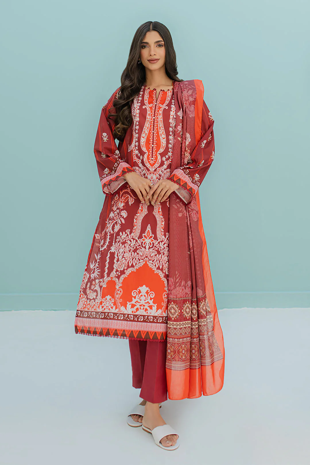 Kurta Dupatta Trouser - 1494 - Image 2