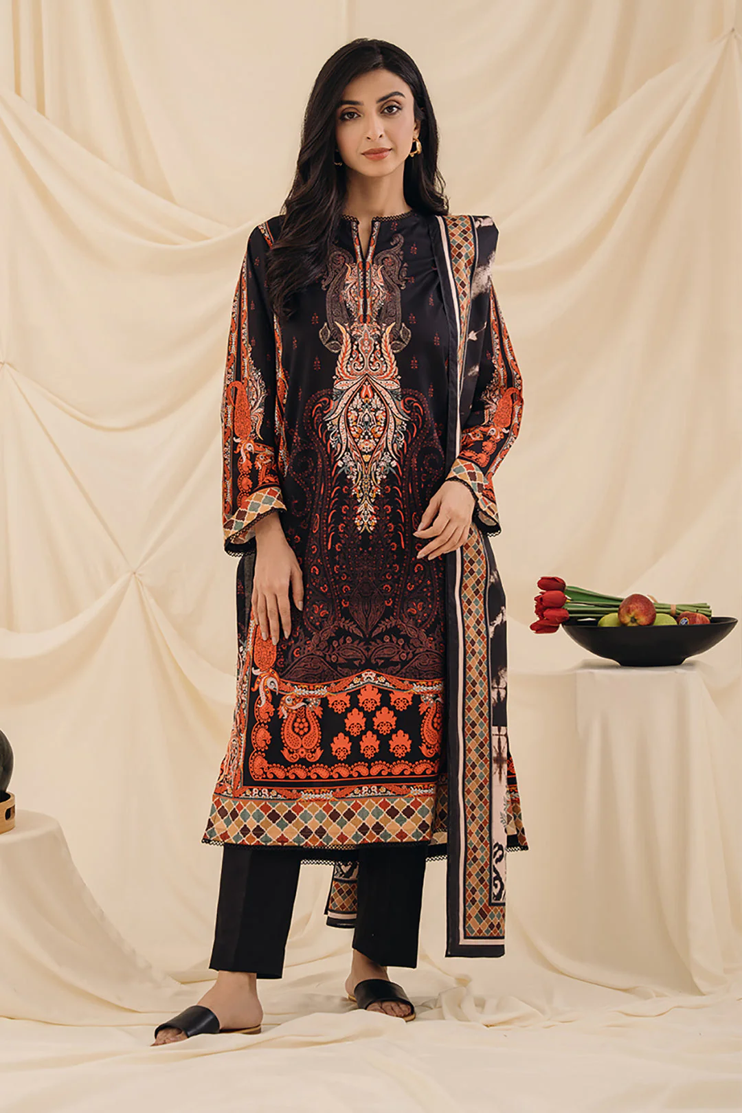 Kurta Dupatta Trouser - 1740 - Image 3