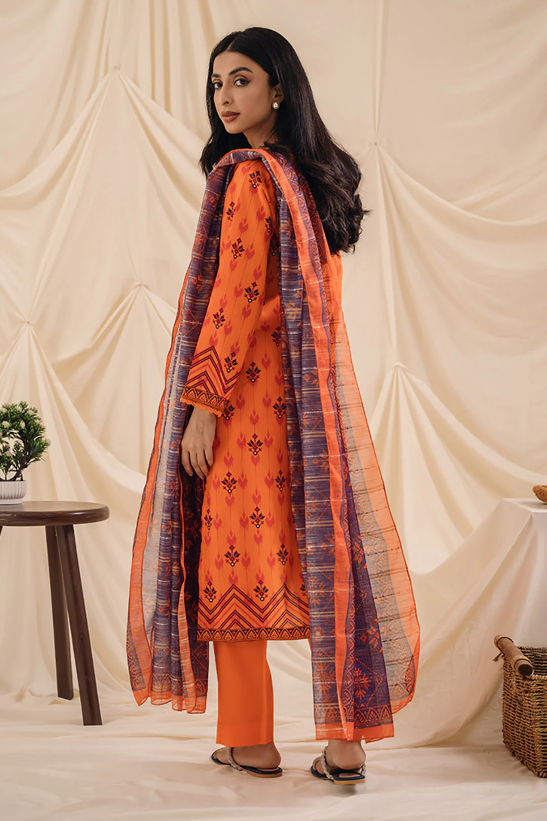Kurta Dupatta Trouser - 1741 - Image 5