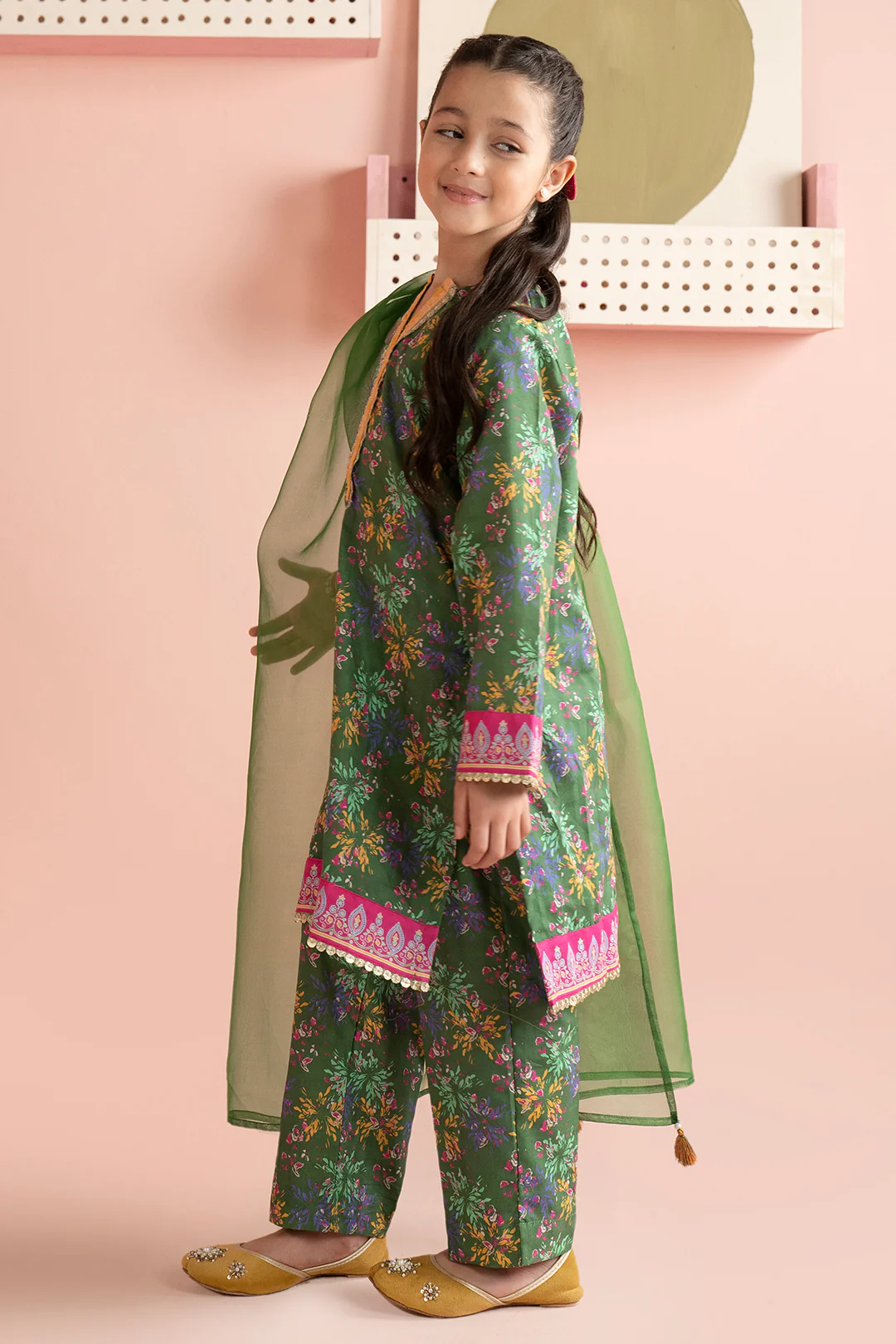 Kurta Dupatta Trouser - 3192 - Image 4