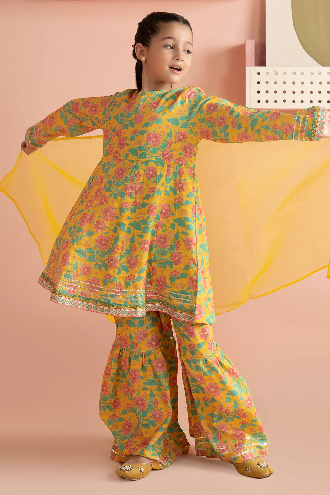 Kurta Dupatta Trouser - 3193 - Image 3