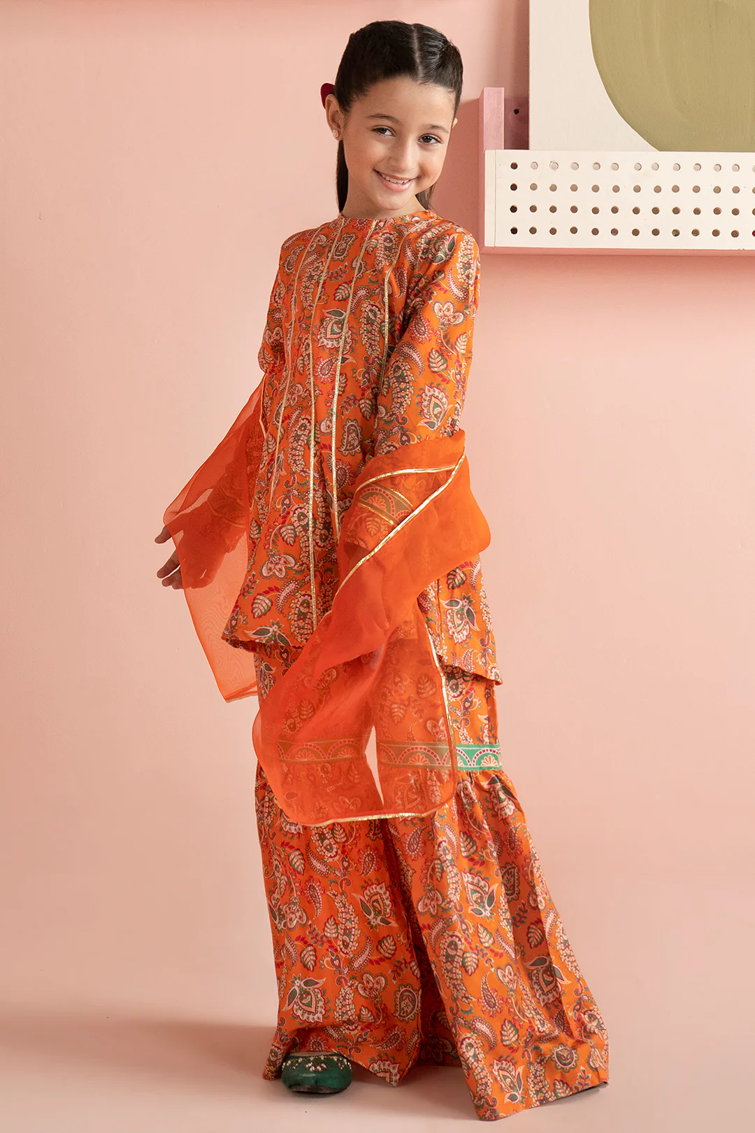 Kurta Dupatta Trouser - 3194 - Image 7