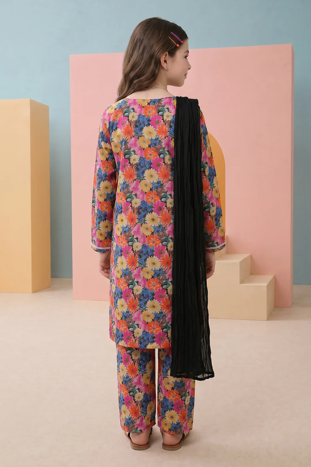 Kurta Dupatta Trouser - 3423 - Image 5