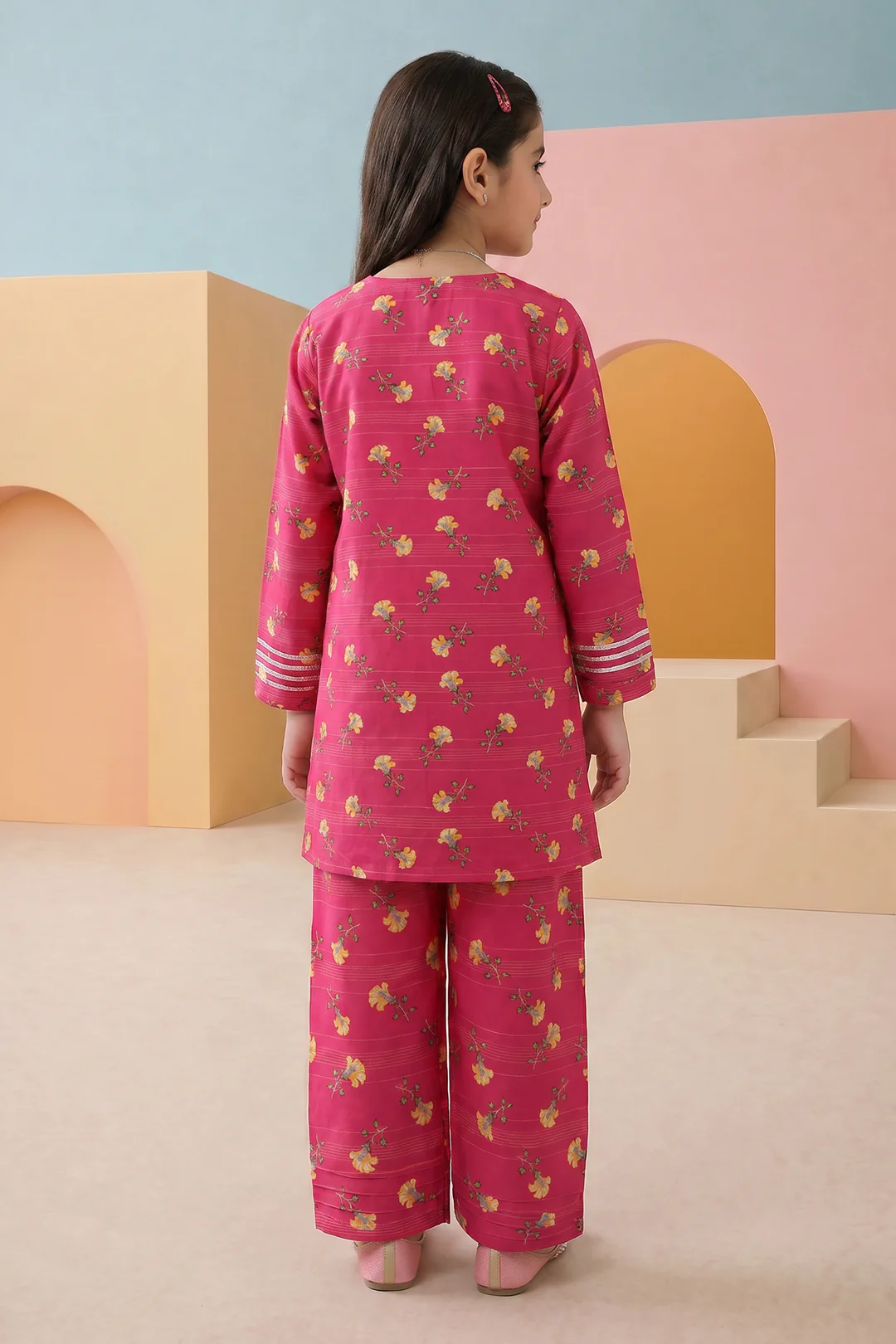 Kurta Dupatta Trouser - 3481 - Image 5