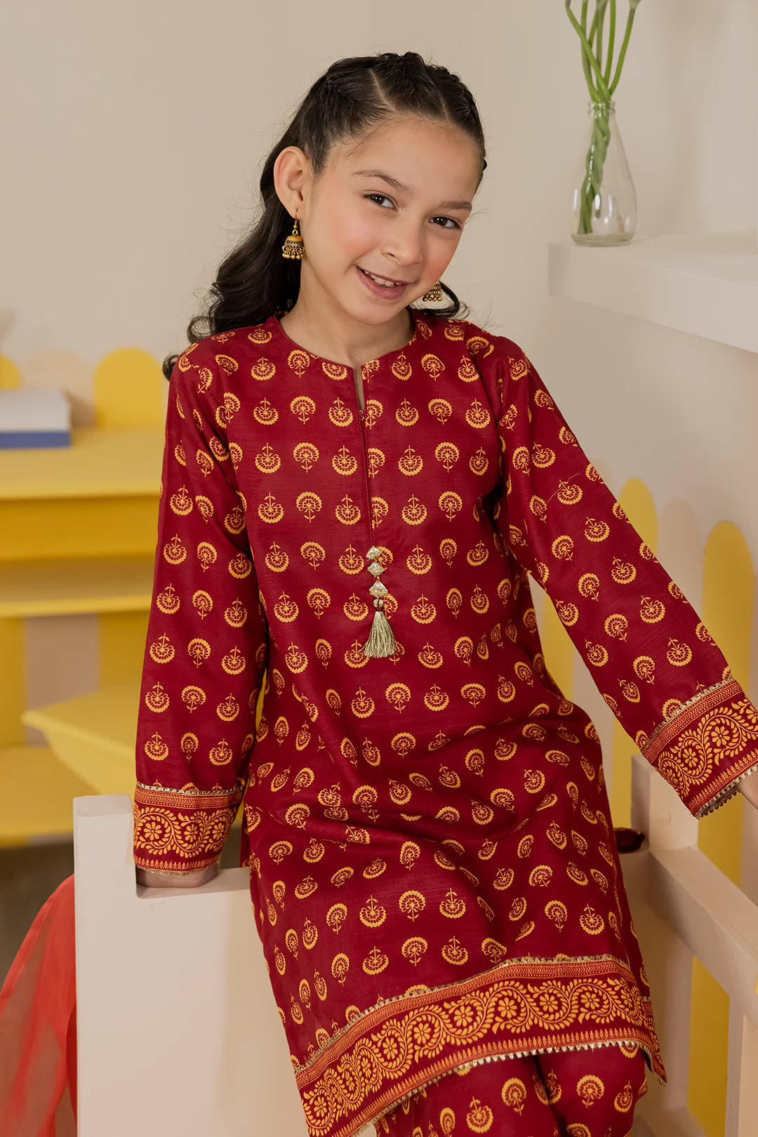 Kurta Dupatta Trouser - 3456 - Image 2