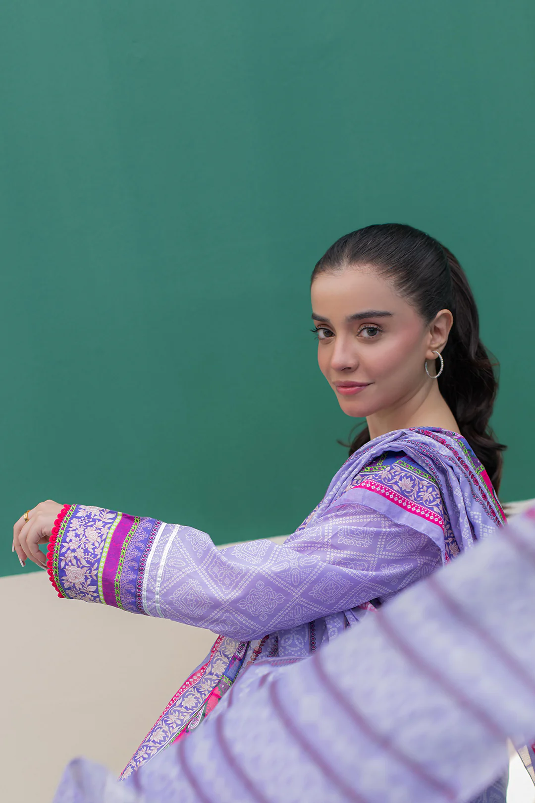 Kurta Dupatta Trouser - 2828 - Image 5
