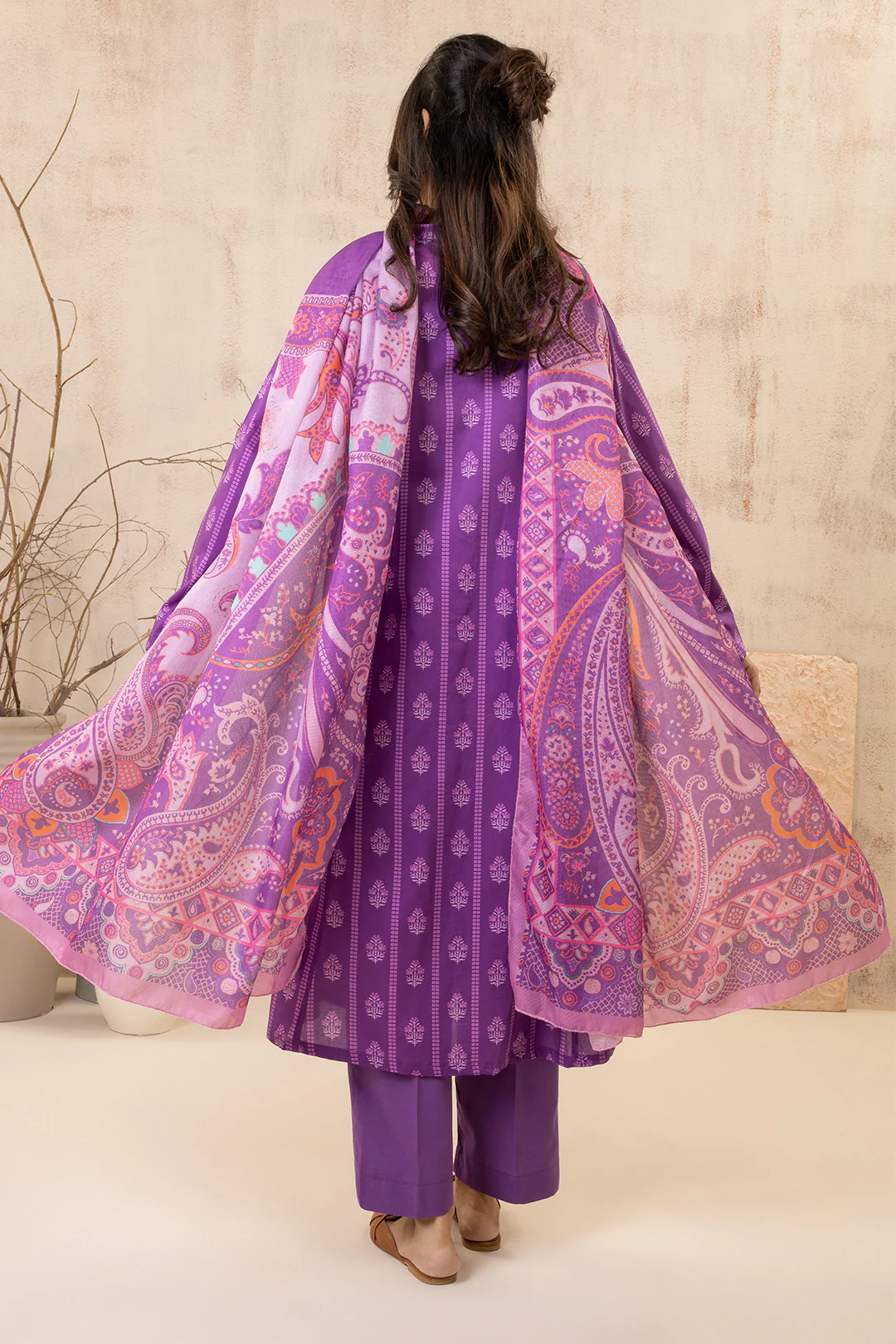 Kurta Dupatta Trouser - 2832 - Image 3