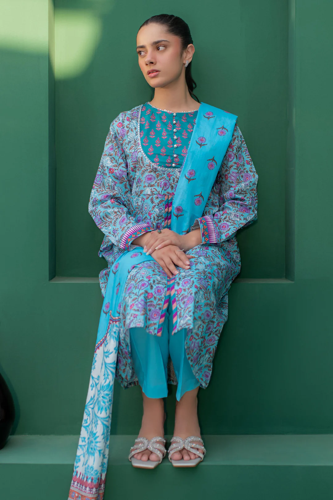Kurta Dupatta Trouser - 2856 - Image 6