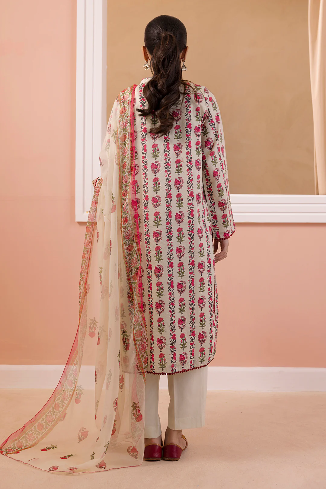 Kurta Dupatta Trouser - 3220 - Image 11