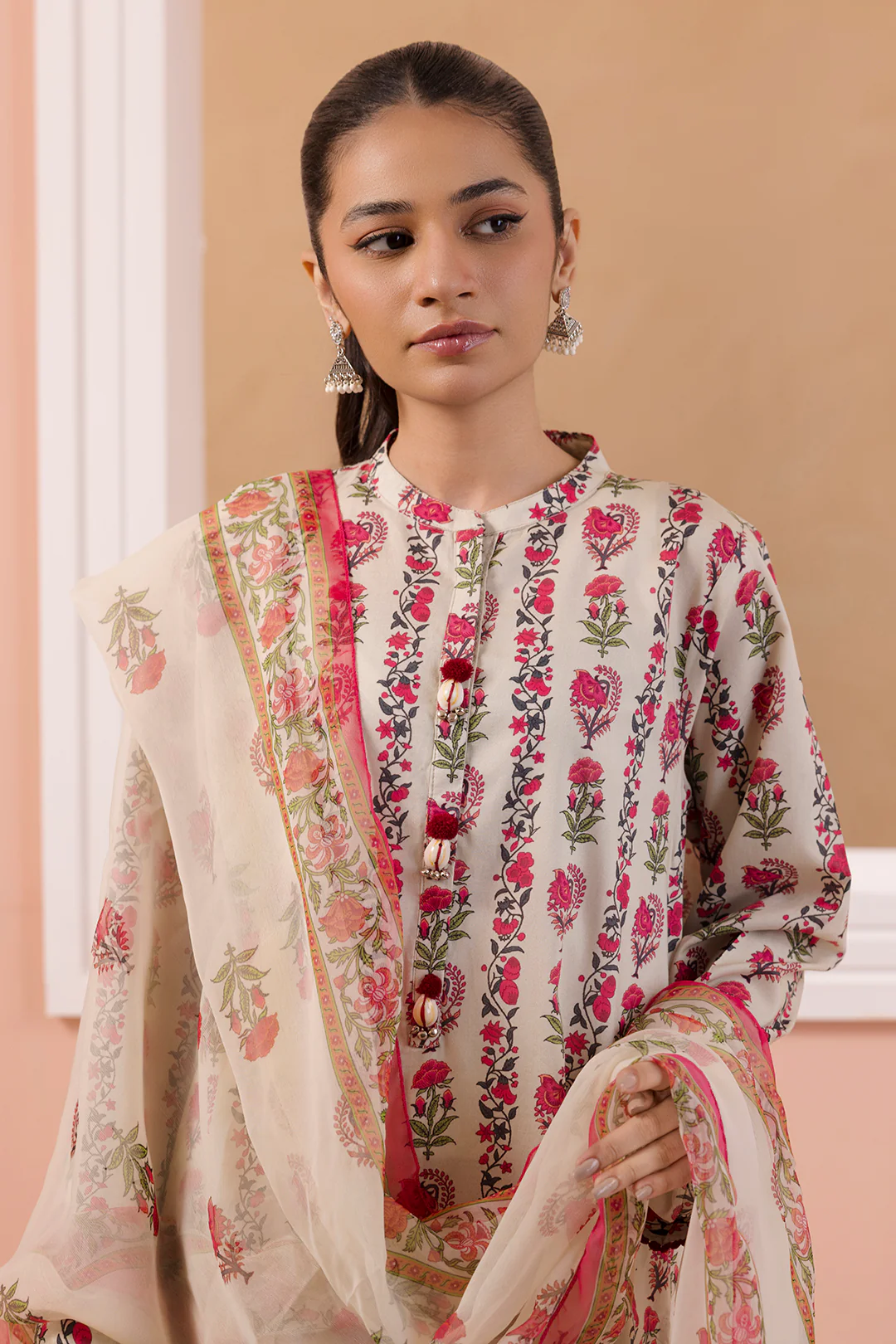 Kurta Dupatta Trouser - 3220 - Image 3