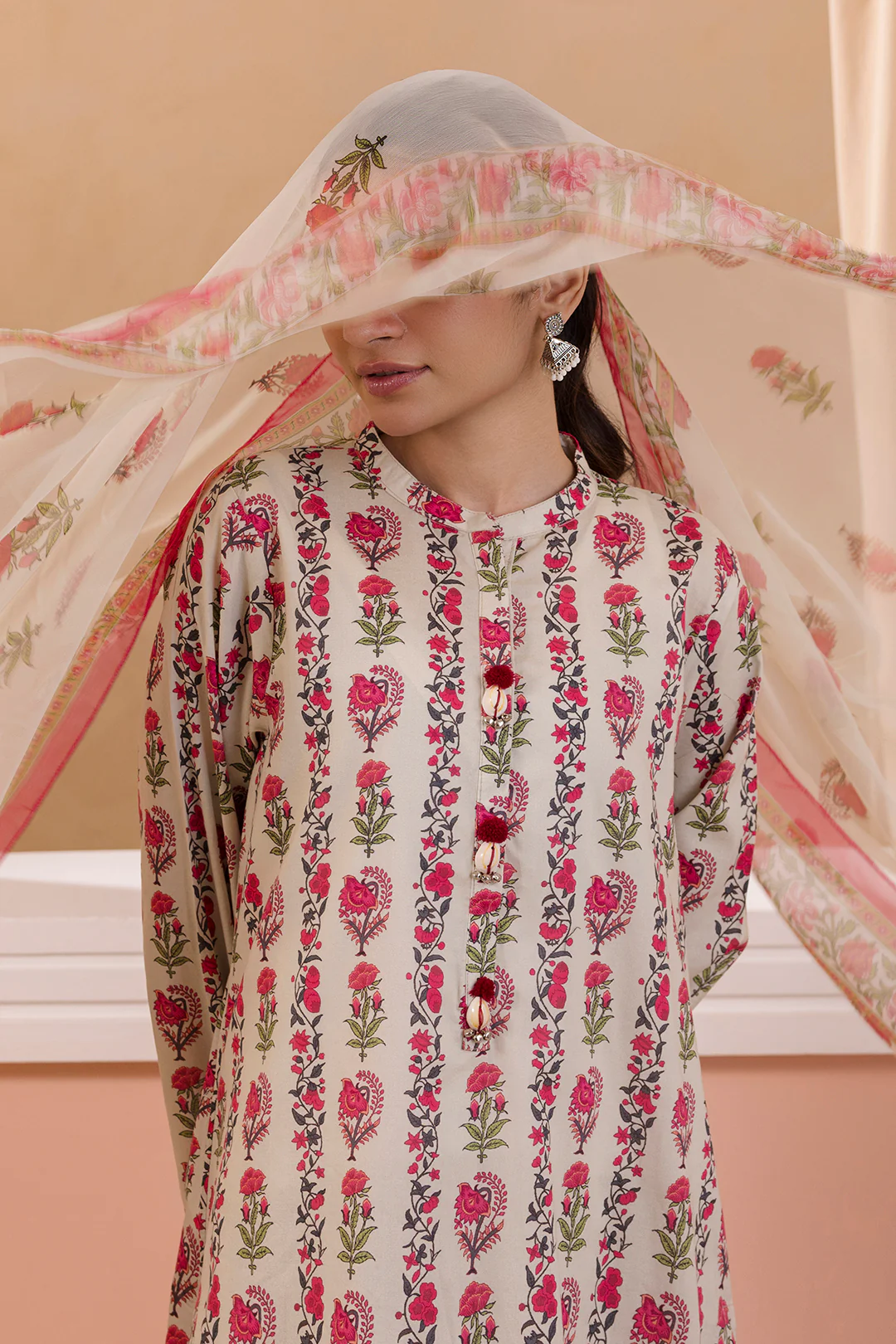 Kurta Dupatta Trouser - 3220 - Image 7