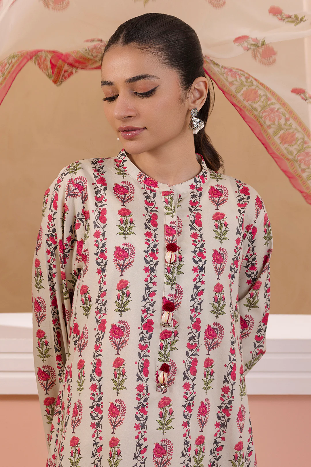 Kurta Dupatta Trouser - 3220 - Image 8