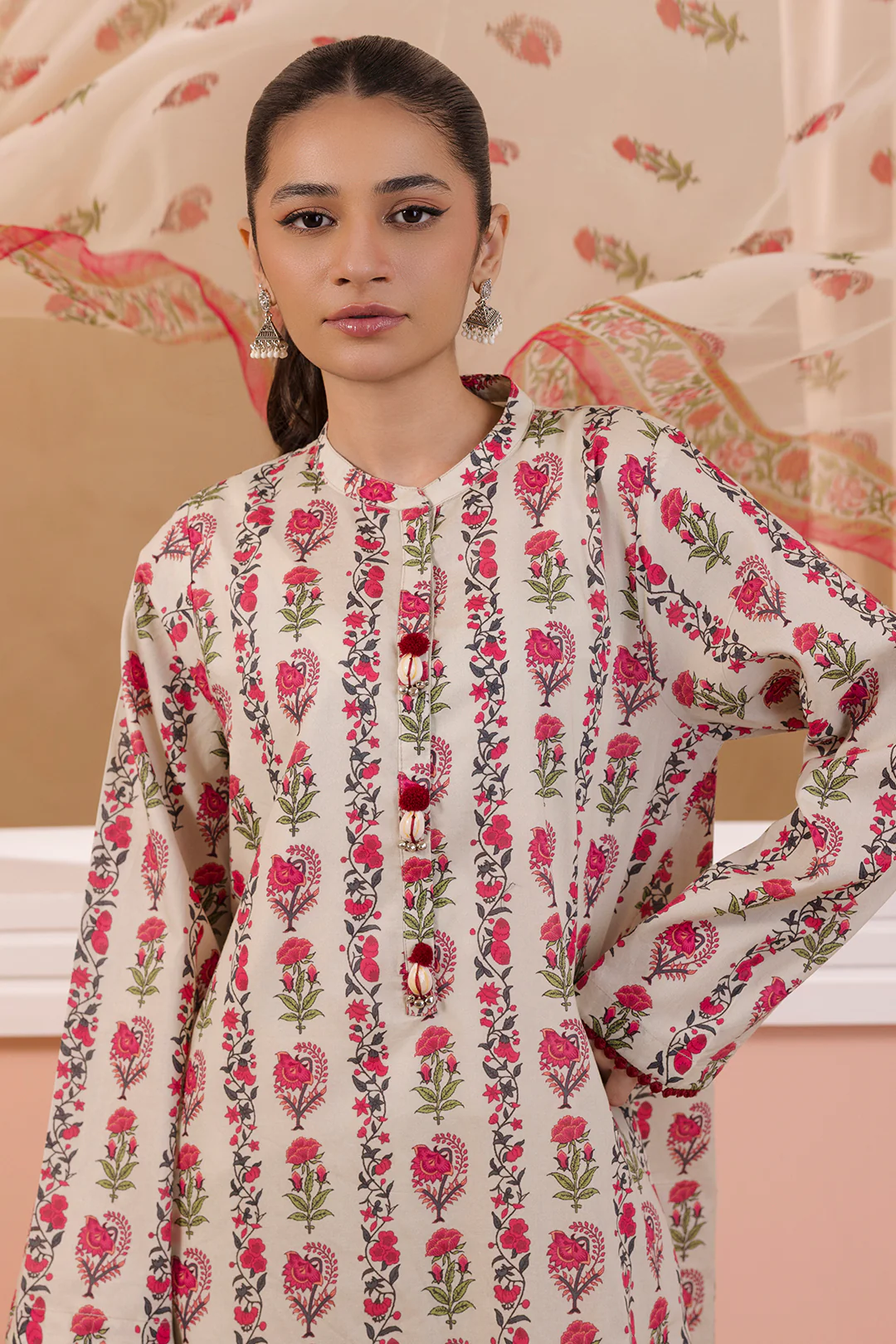 Kurta Dupatta Trouser - 3220 - Image 9