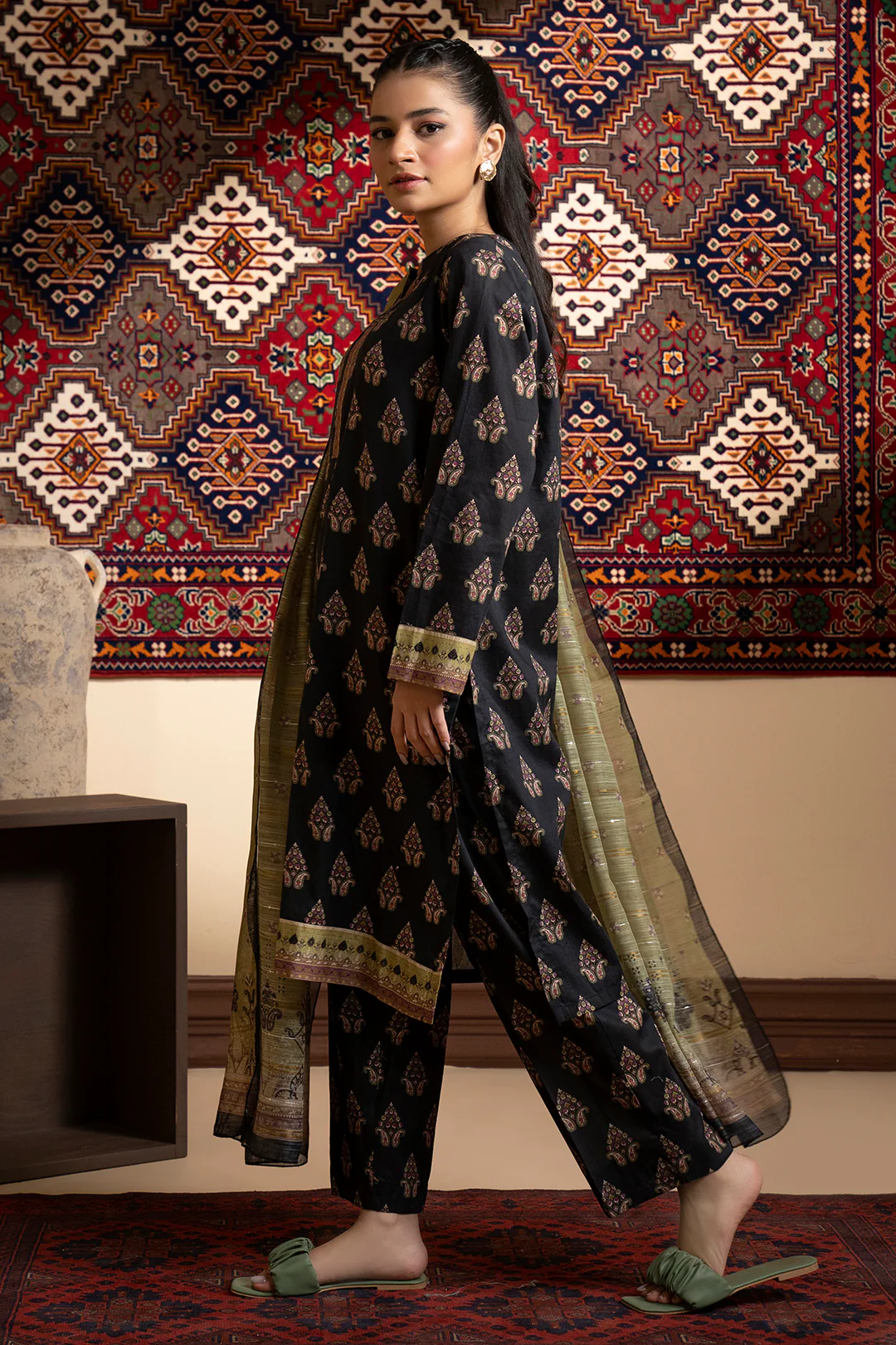 Kurta Dupatta Trouser - 3225 - Image 6
