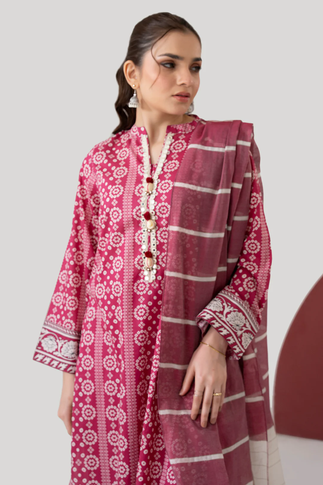 Kurta Dupatta Trouser - 3282 - Image 2