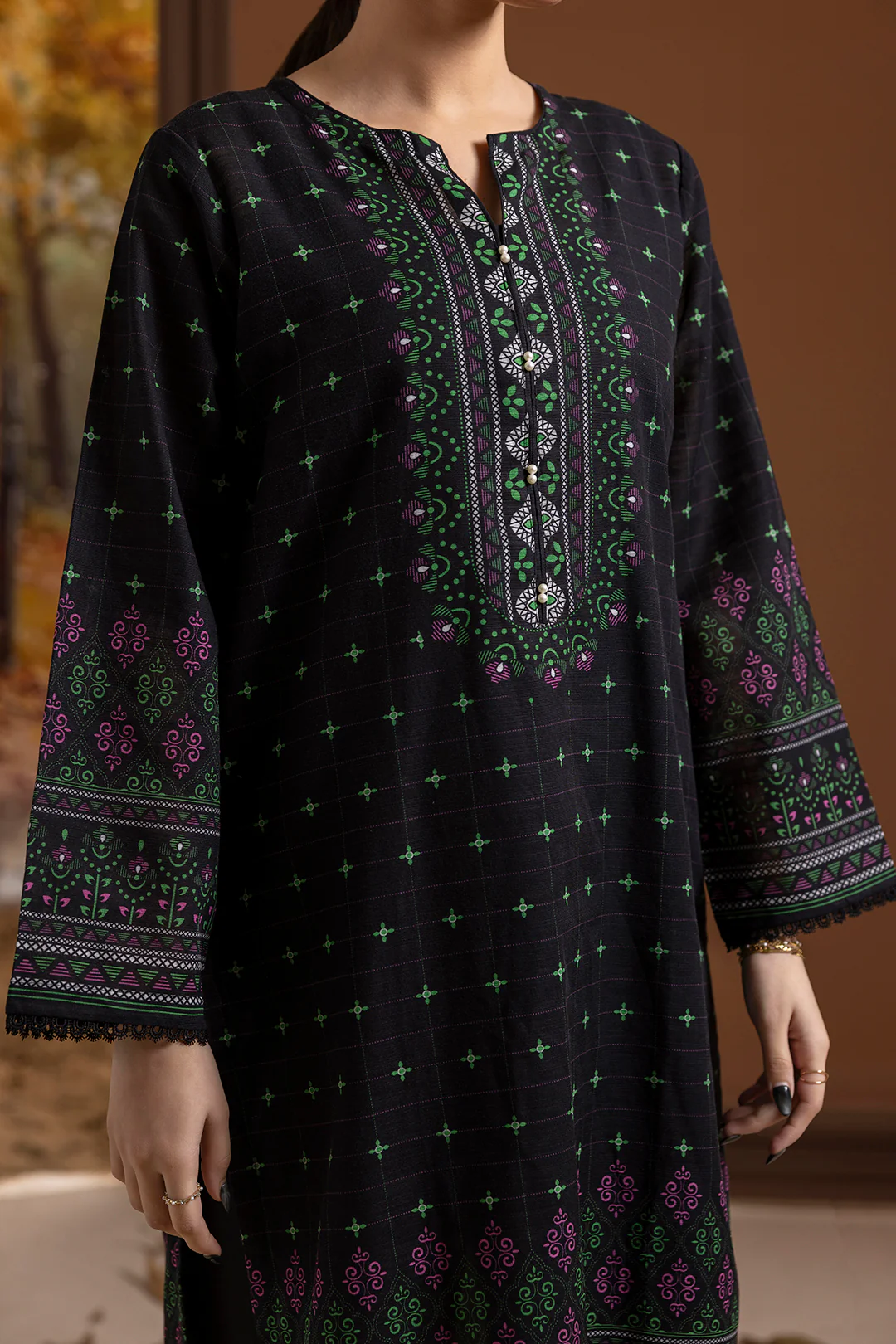 Kurta Dupatta Trouser - 2632 - Image 7