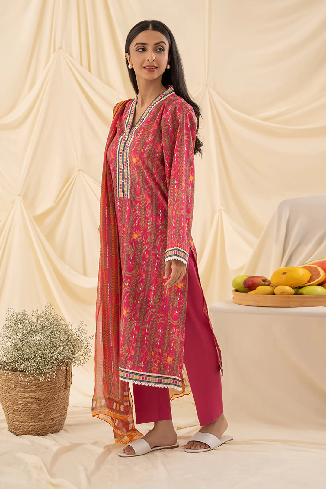 Kurta Dupatta Trouser - 1750 - Image 2
