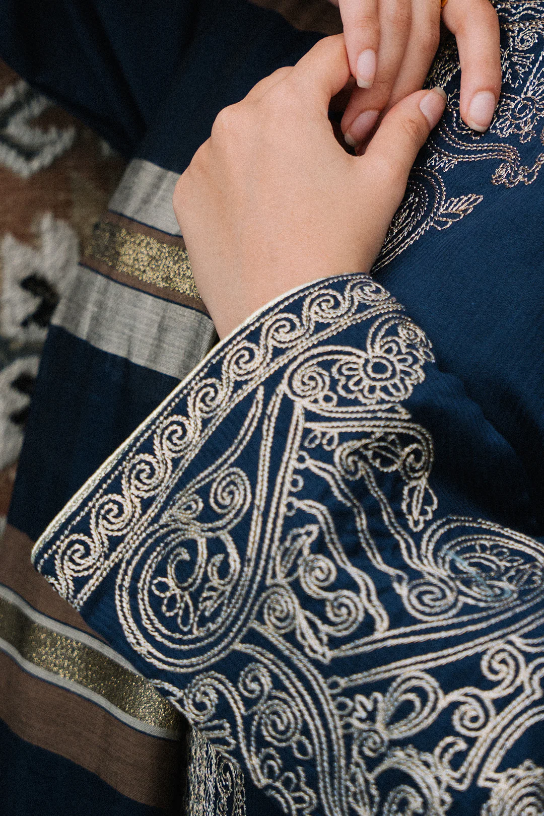 Embroidered Kurta Dupatta Trouser - 1780 - Image 5