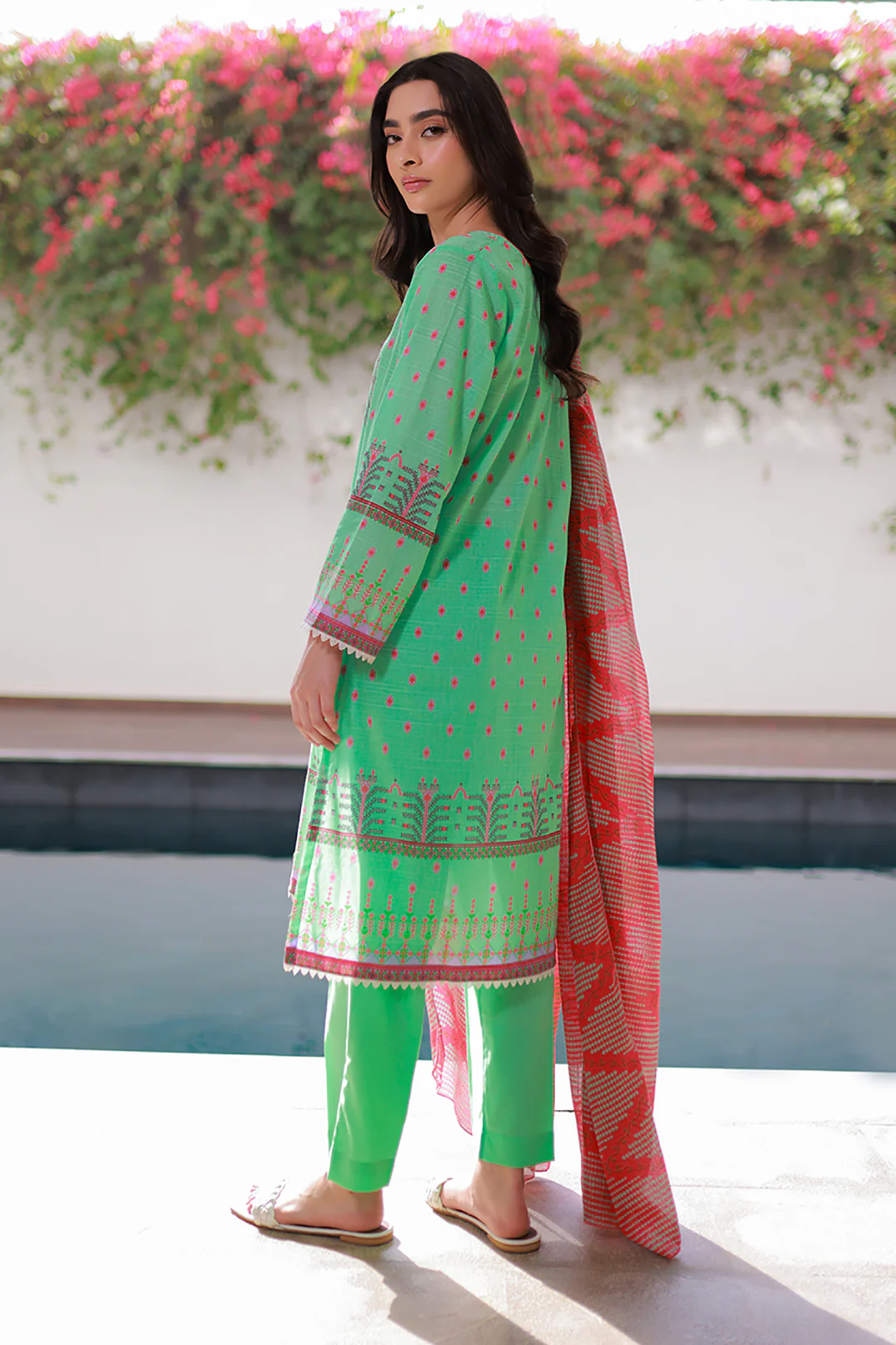 Kurta Dupatta Trouser - 1944 - Image 5